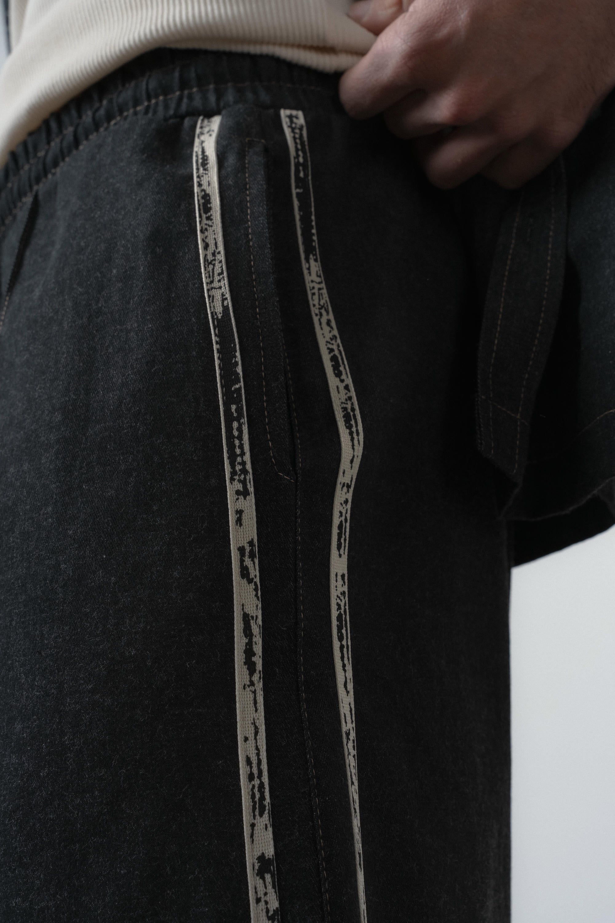 Denim Short Black