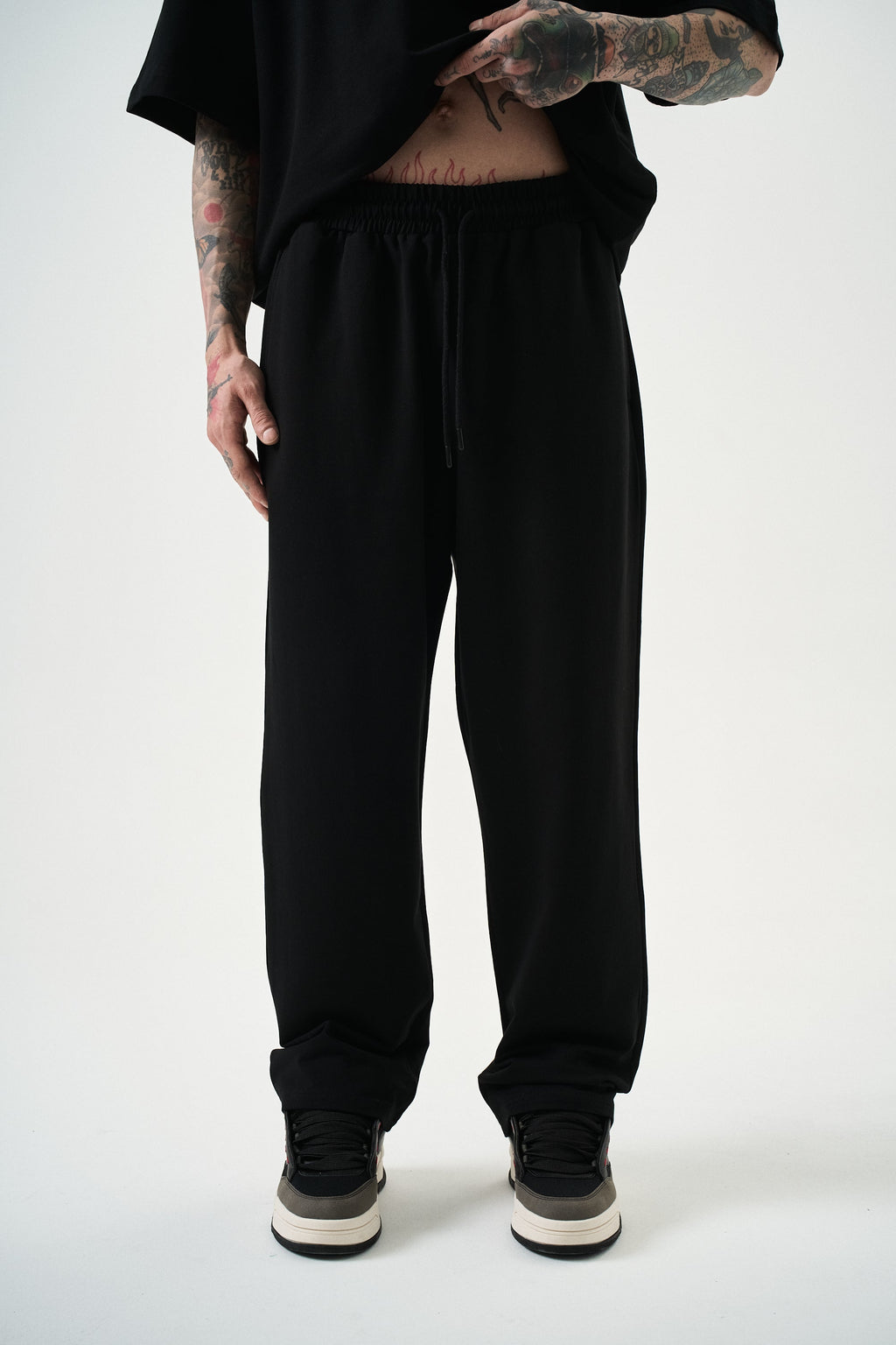 Basic Baggy Sweatpant Black