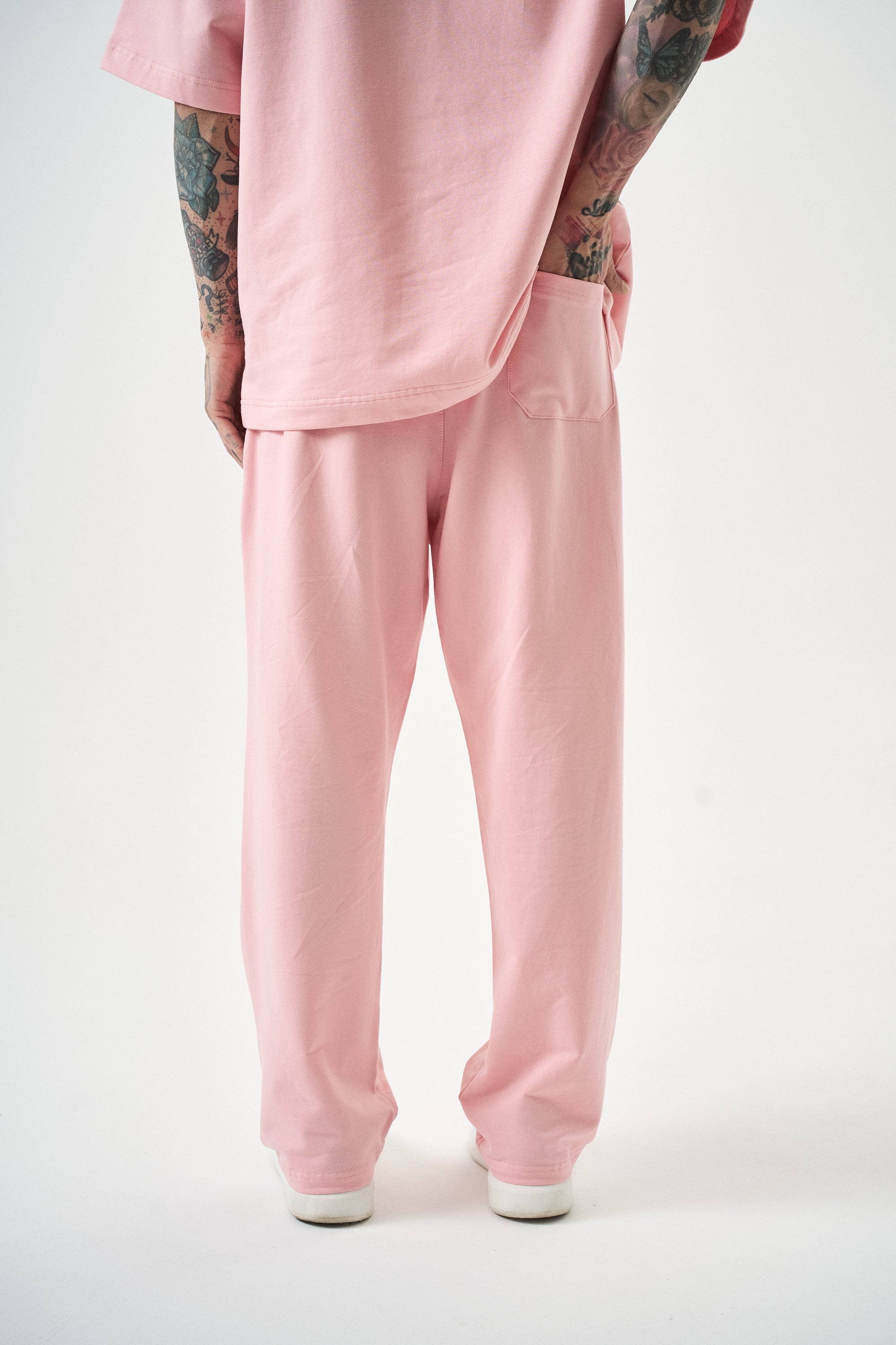 Basic Baggy Sweatpant Salmon