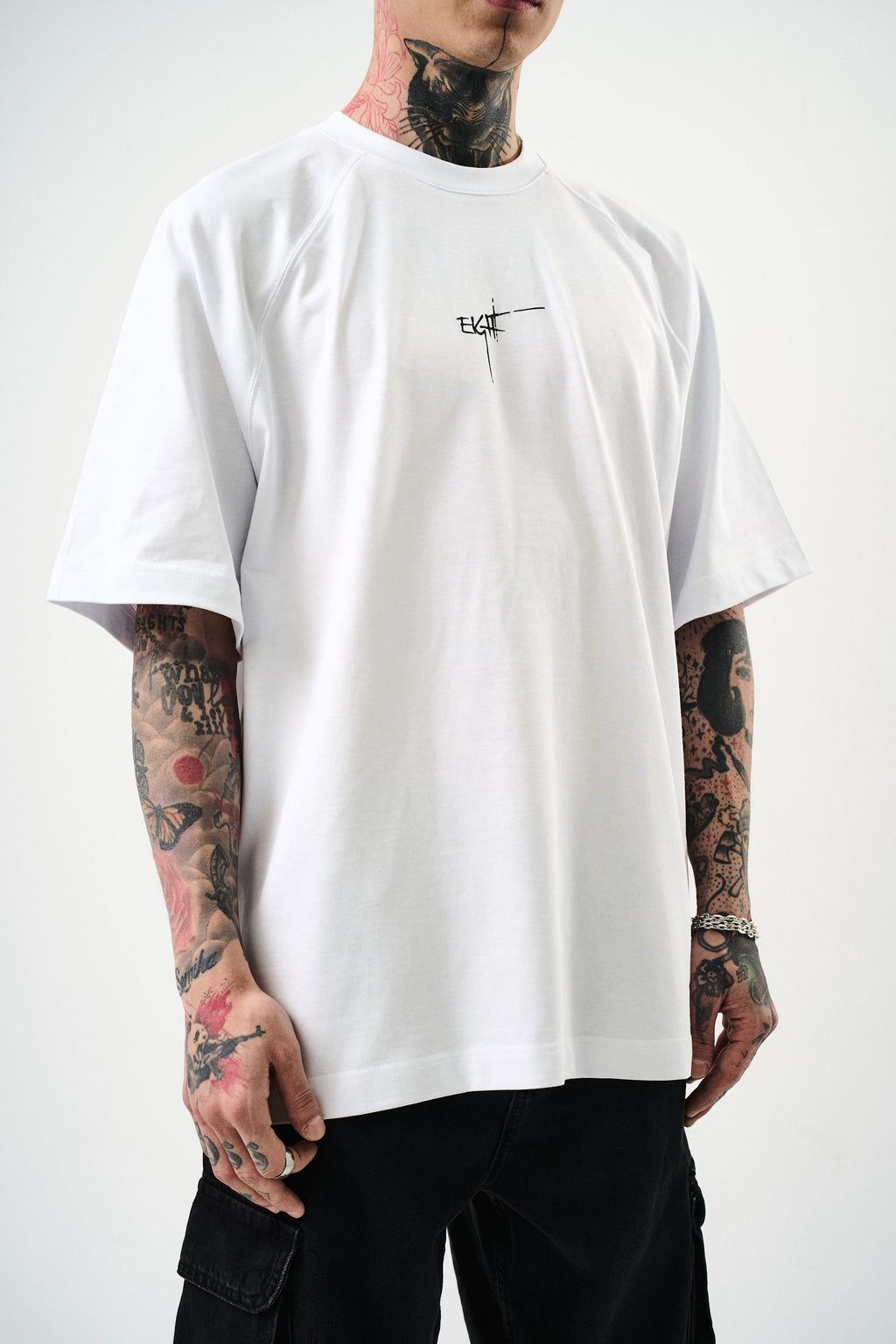 Eight Oversized T-Shirt White