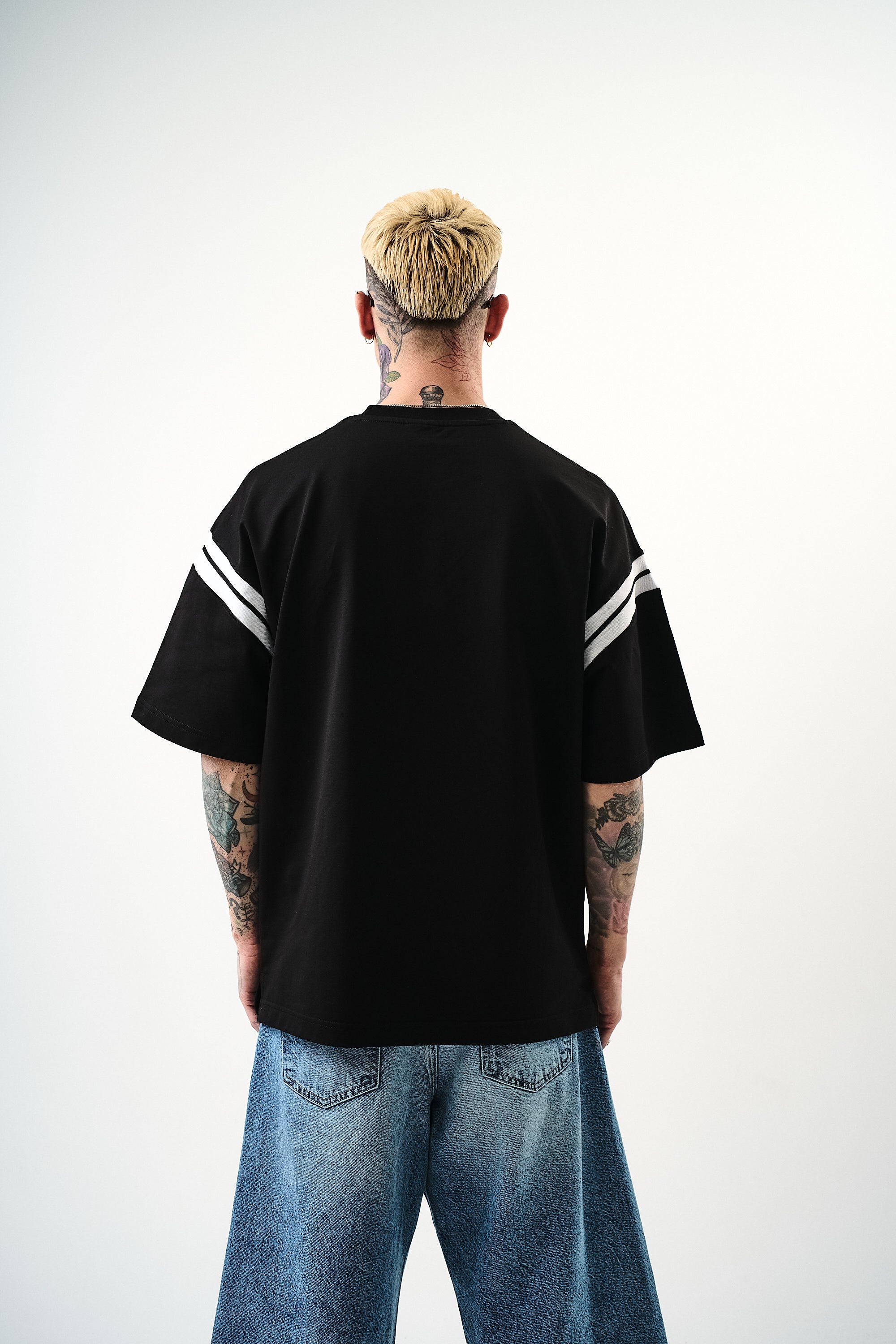 Deep 74 Oversized T-Shirt Black
