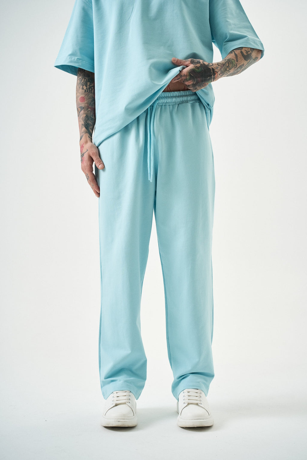 Basic Baggy Sweatpant Baby Blue