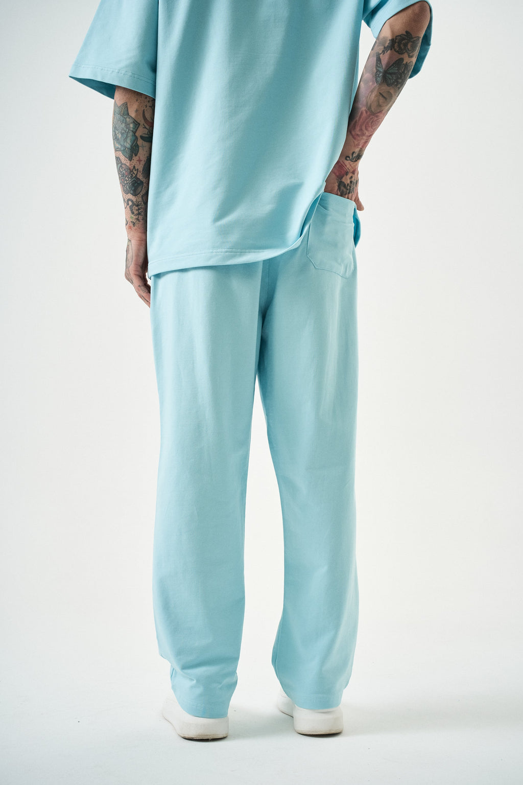 Basic Baggy Sweatpant Baby Blue