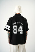 84 Zone Oversized T-Shirt Black