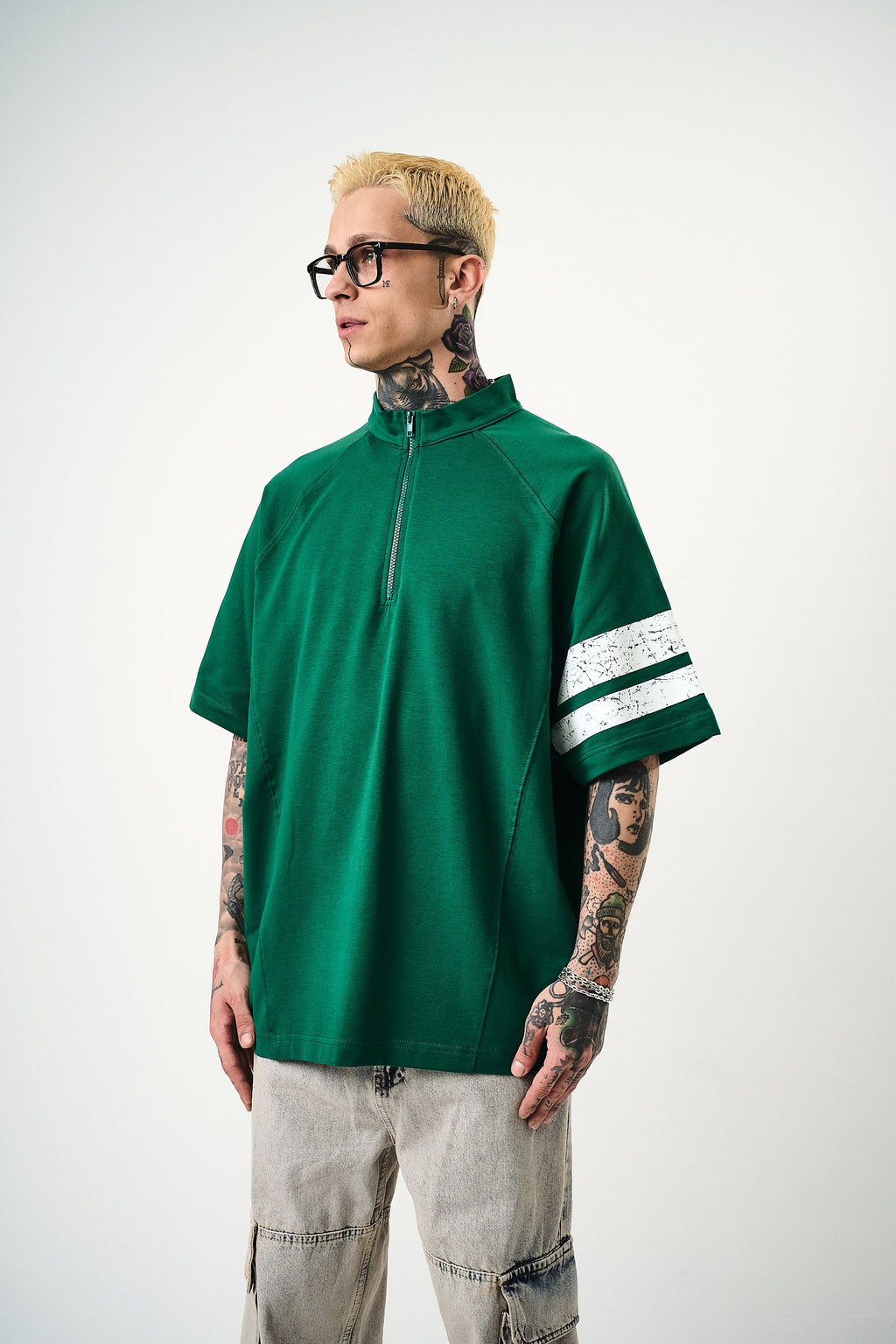 84 Zone Oversized T-Shirt Dark Teal