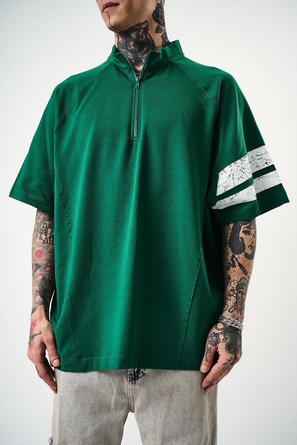 84 Zone Oversized T-Shirt Dark Teal