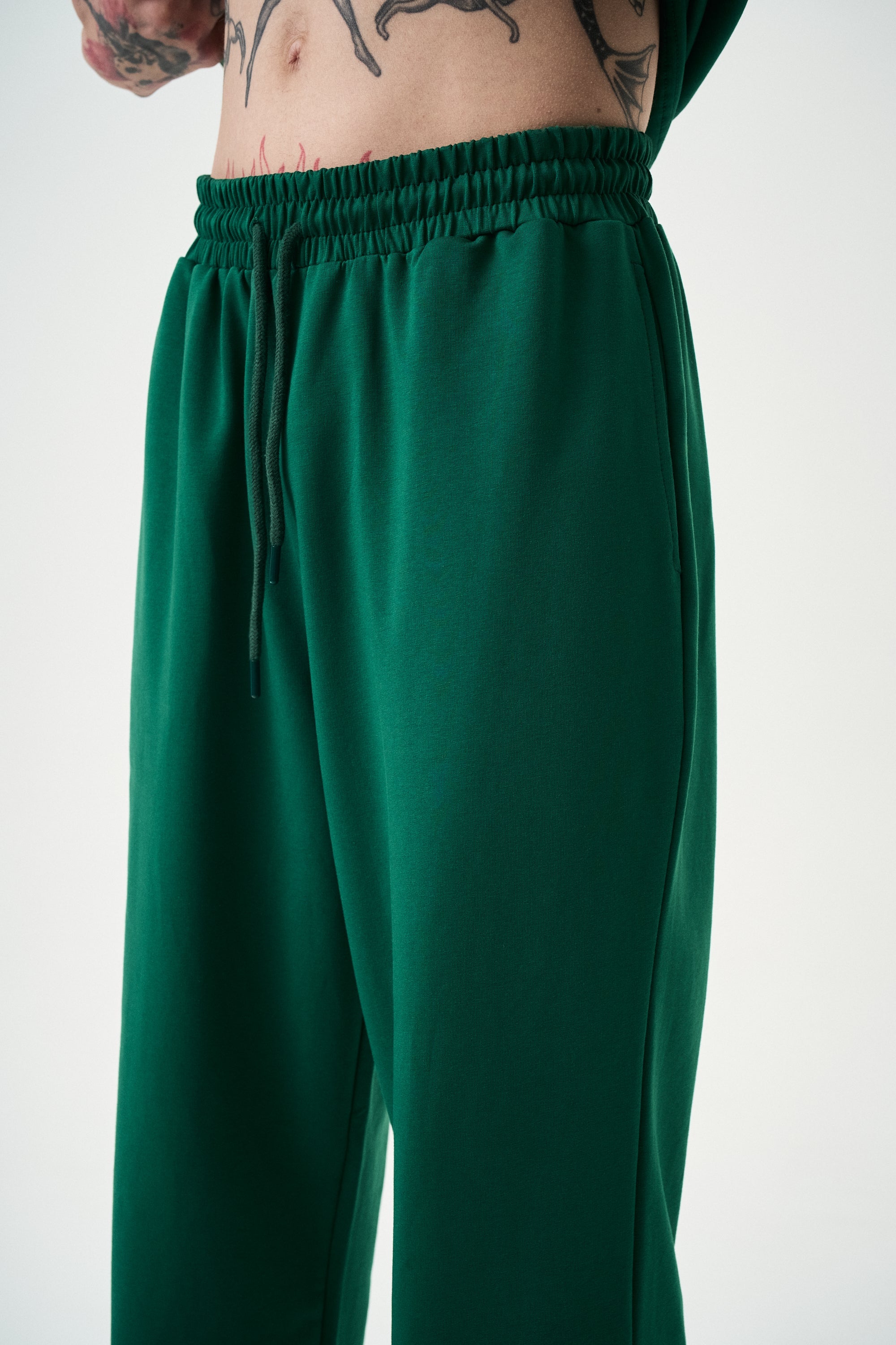 Basic Baggy Sweatpant Dark Teal