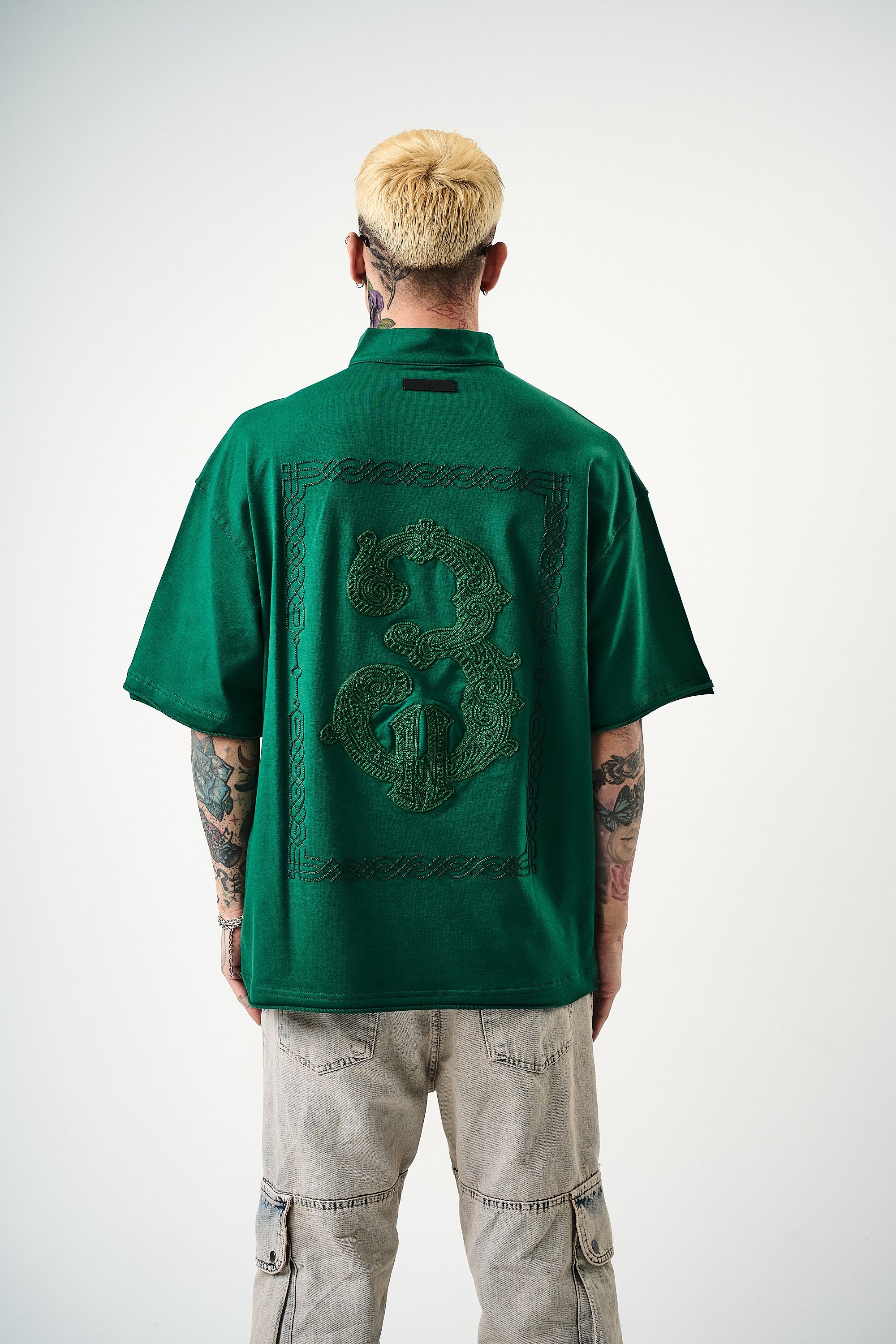 3 Oversized T-Shirt Dark Teal