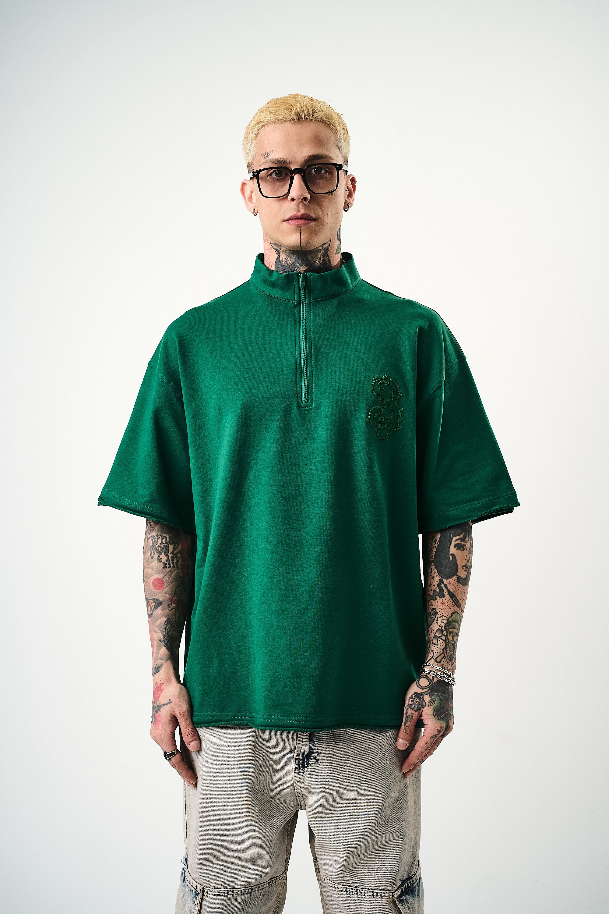 3 Oversized T-Shirt Dark Teal