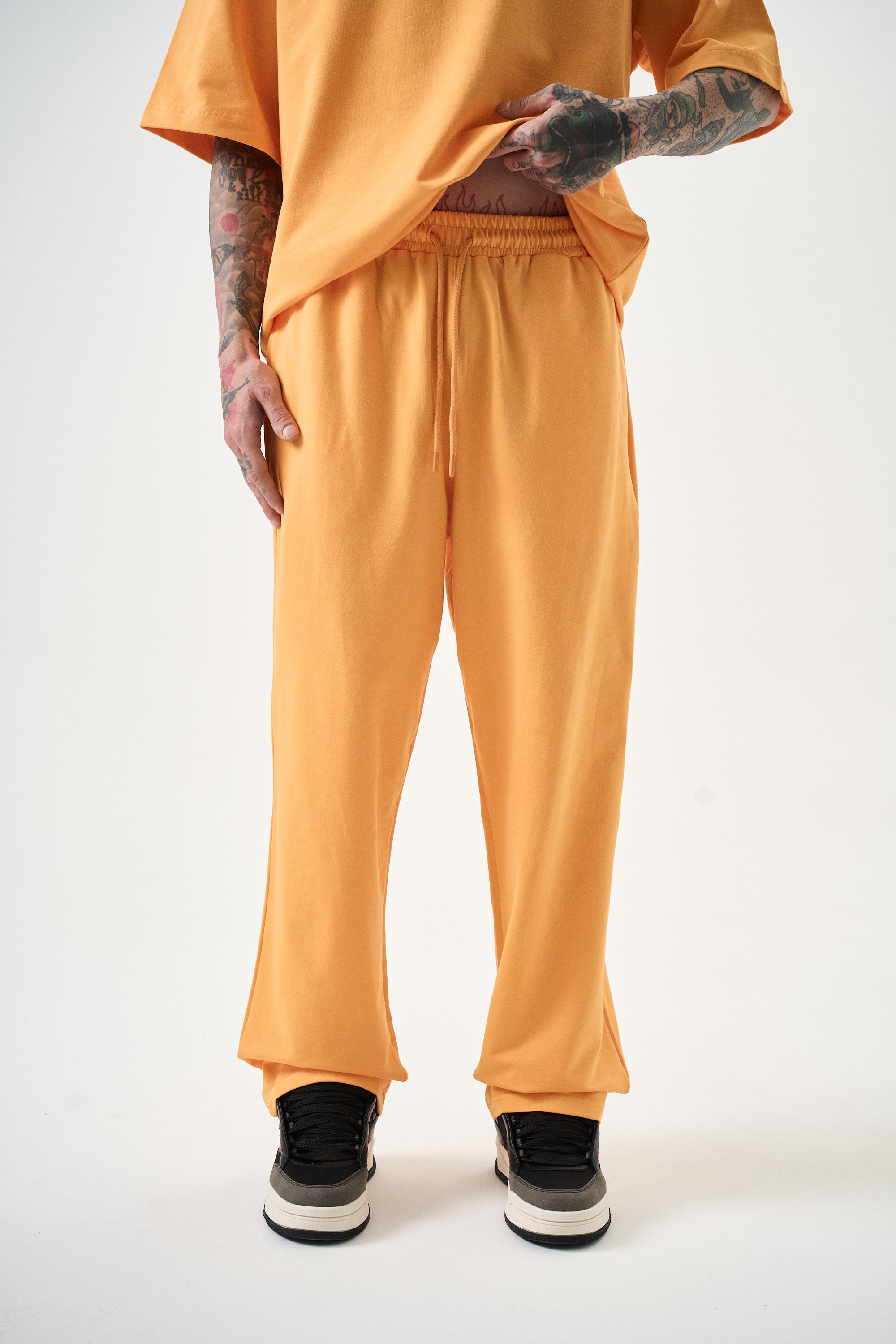 Basic Baggy Sweatpant Orange