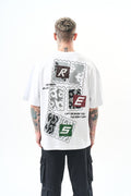 Low Vision Oversized T-Shirt White