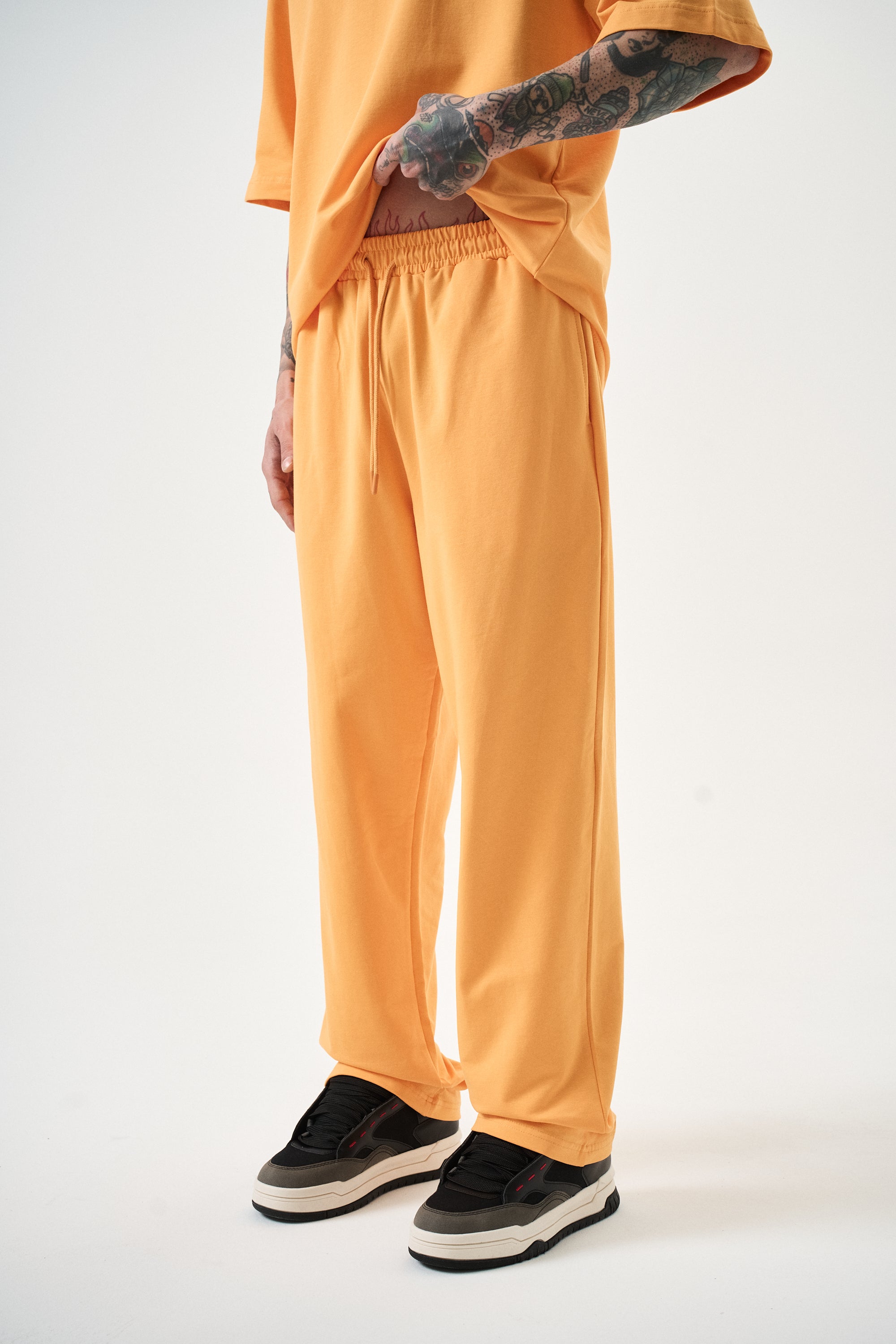 Basic Baggy Sweatpant Orange