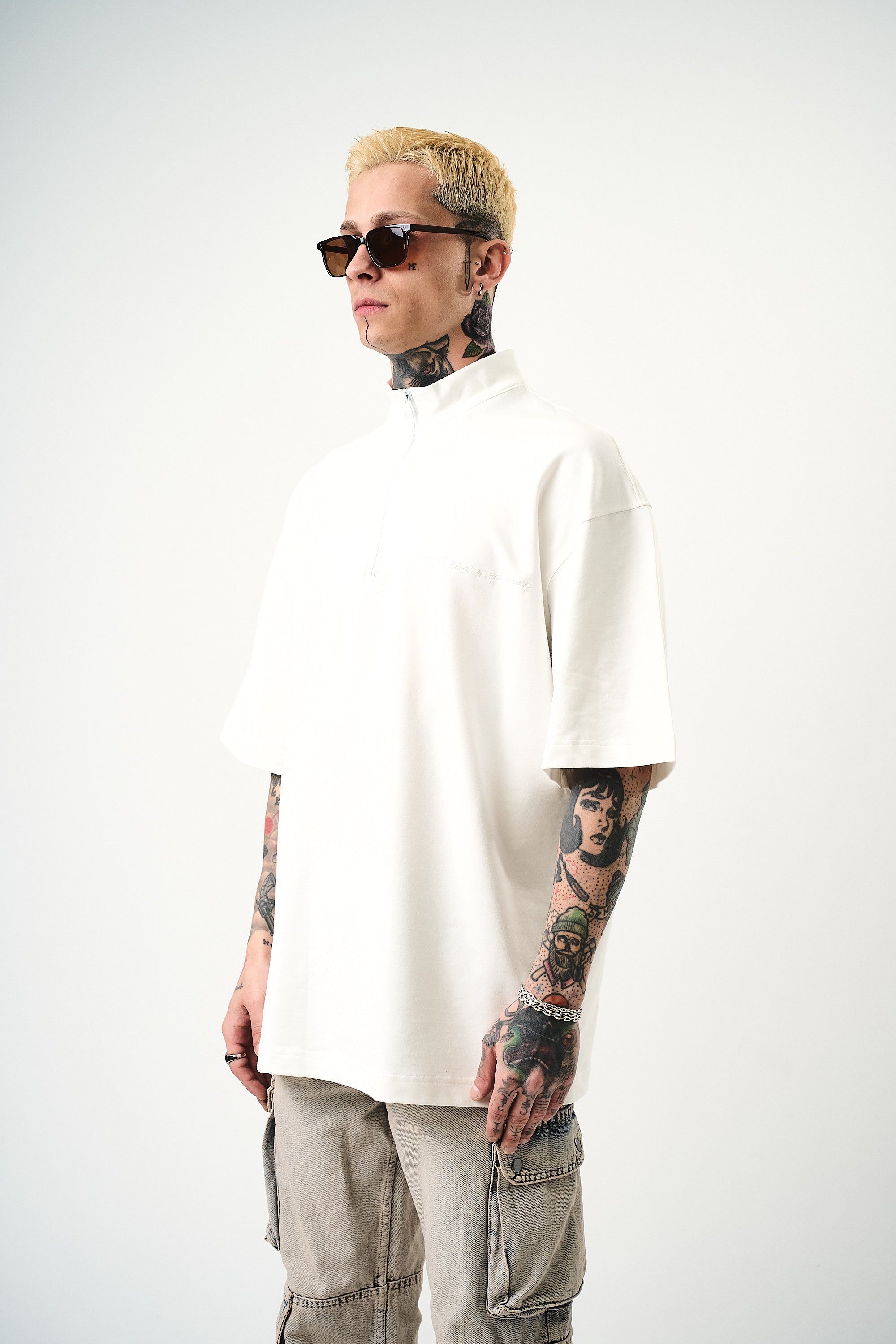 Be Kind Oversized T-Shirt Ecru
