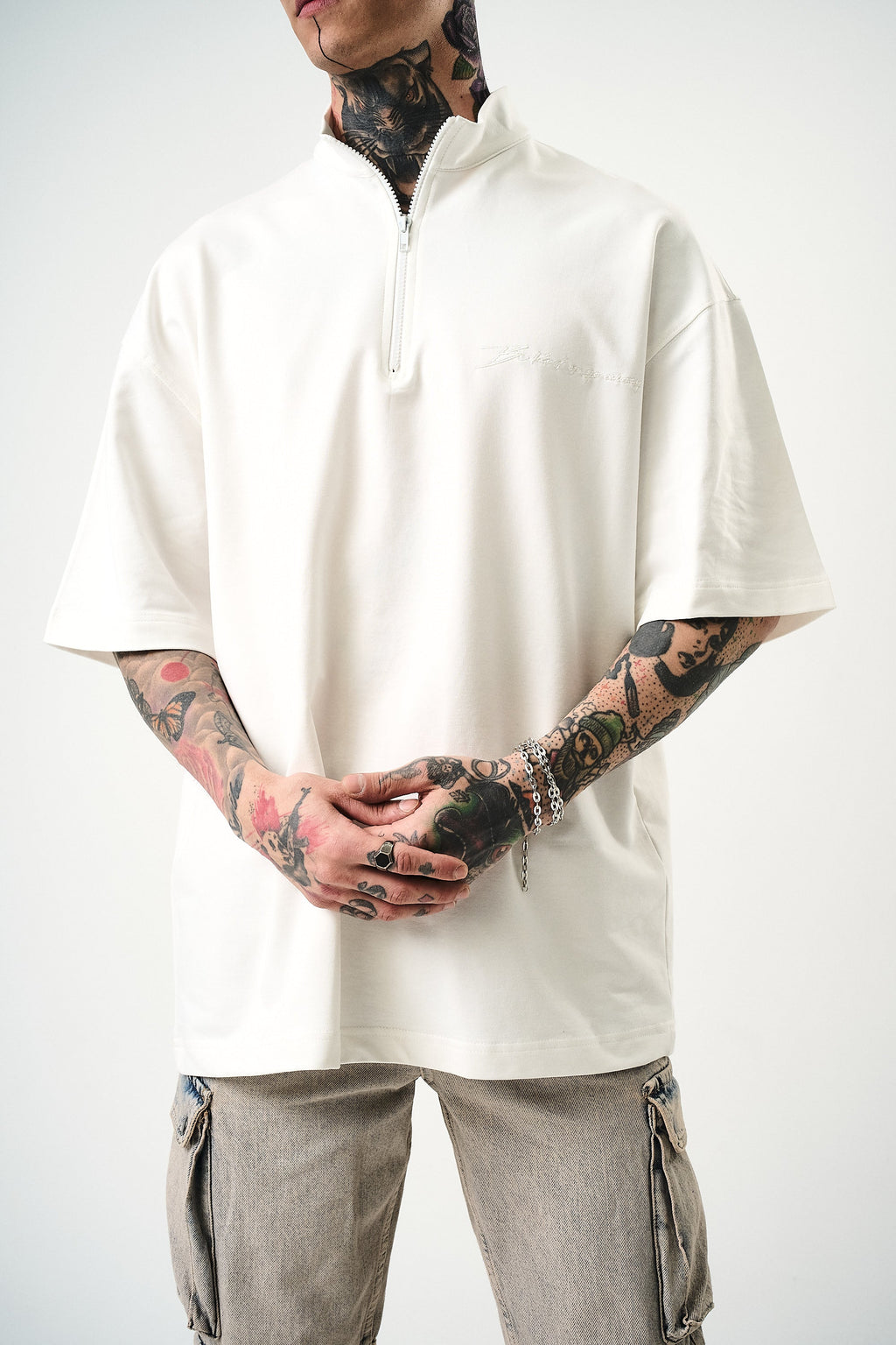 Be Kind Oversized T-Shirt Ecru