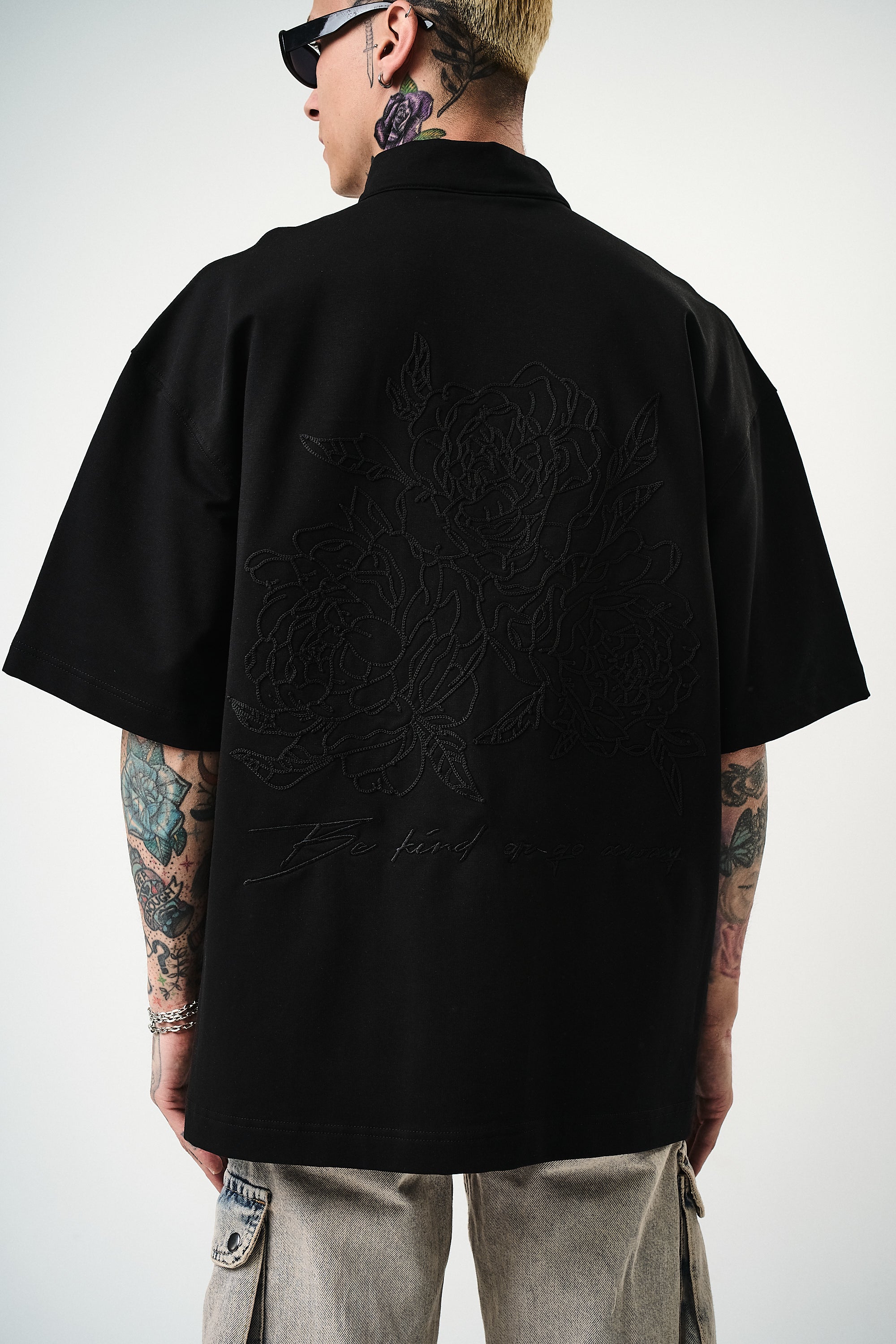 Be Kind Oversized T-Shirt Black