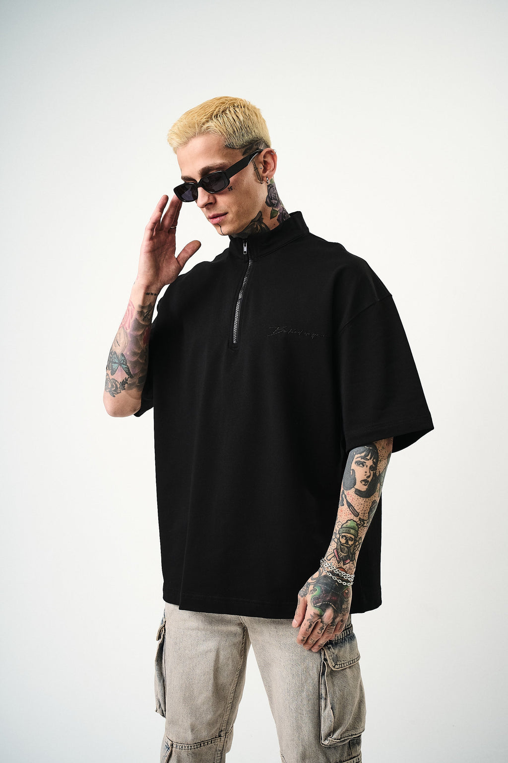 Be Kind Oversized T-Shirt Black