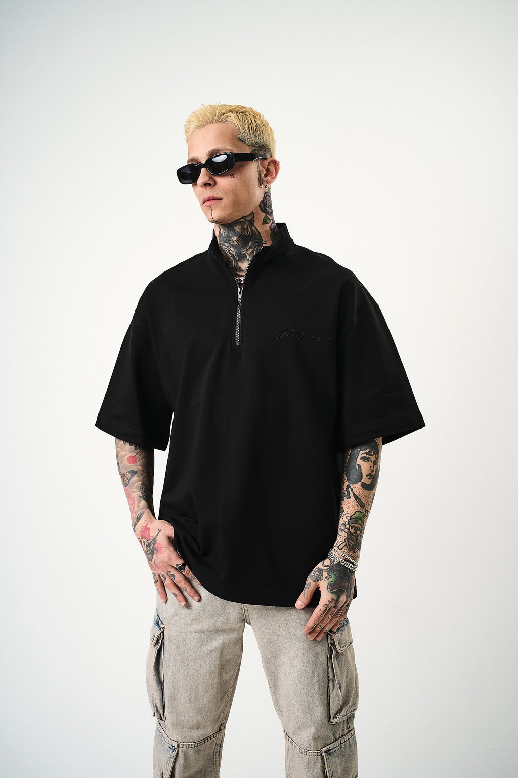 Be Kind Oversized T-Shirt Black