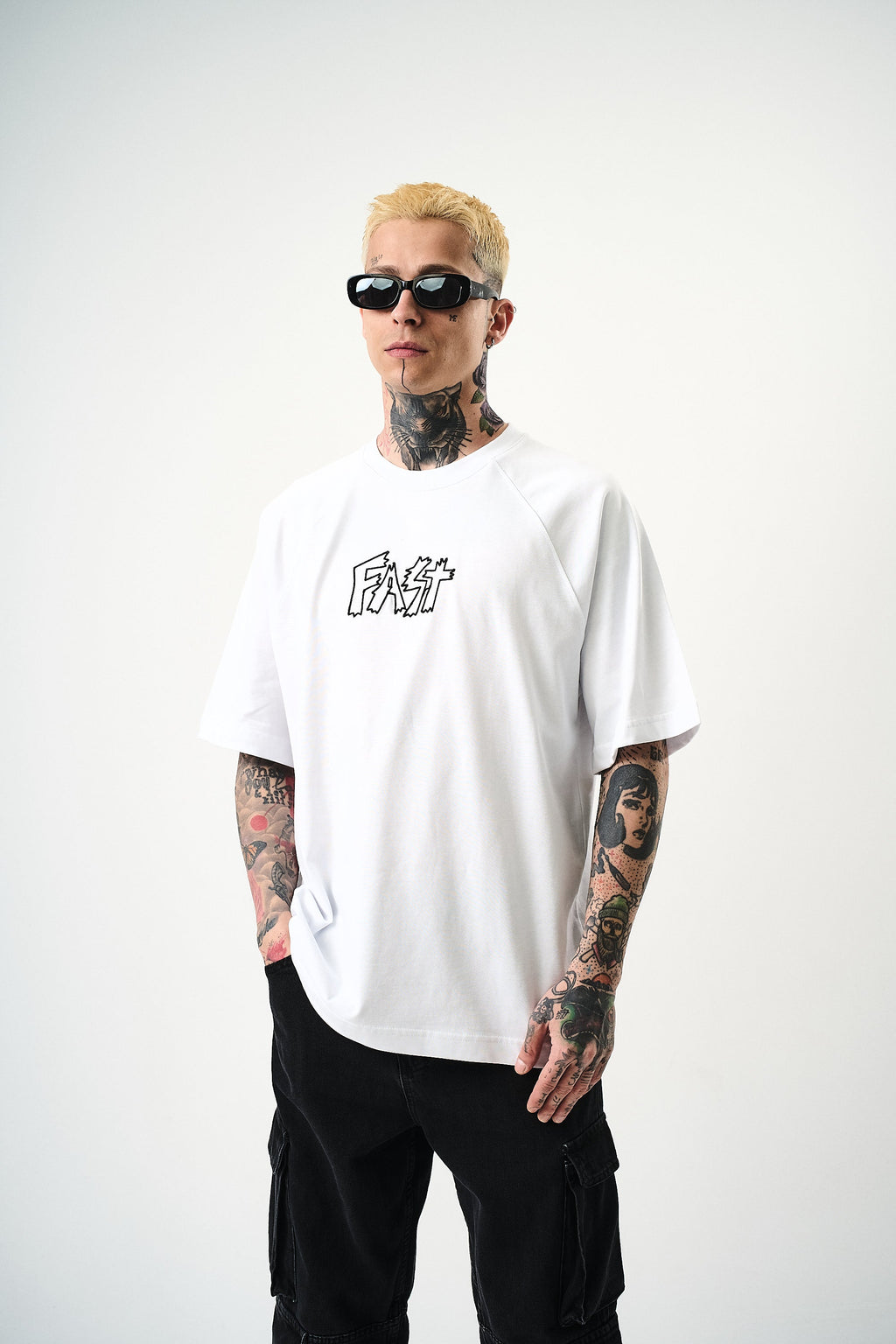 Fast Oversized T-Shirt White