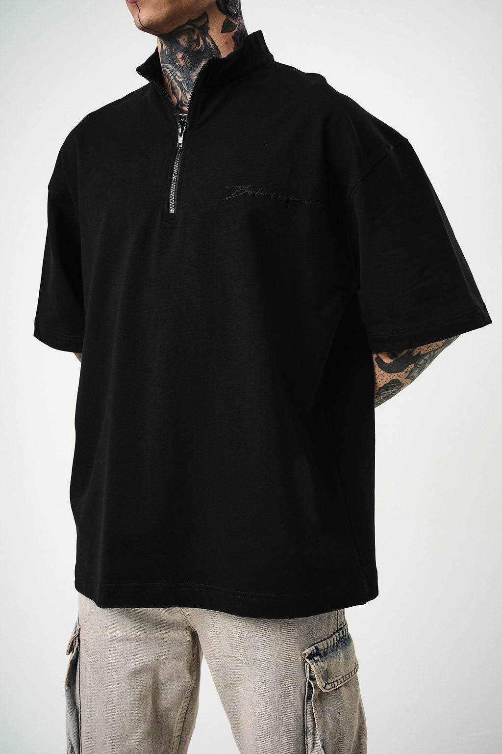 Be Kind Oversized T-Shirt Black