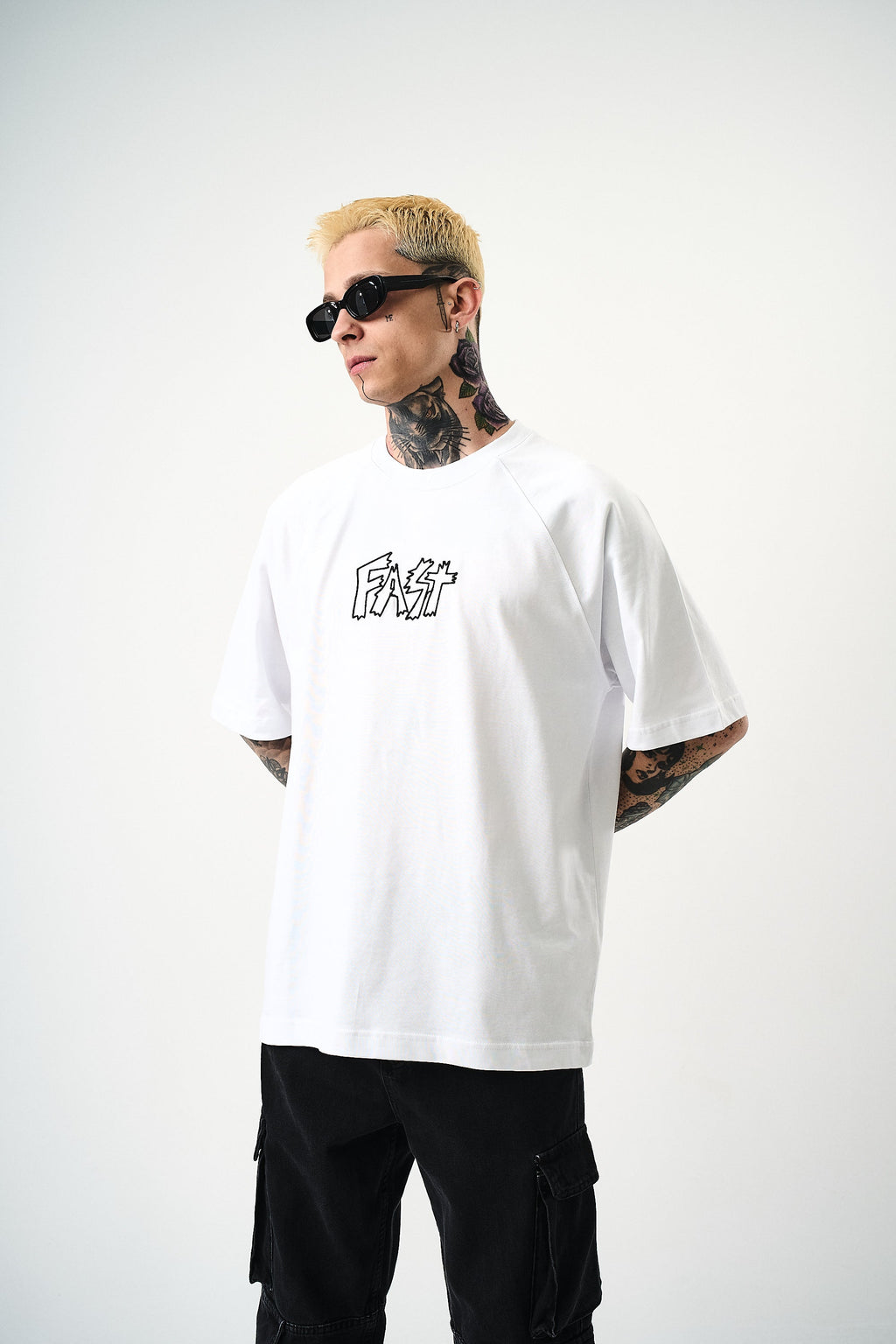 Fast Oversized T-Shirt White