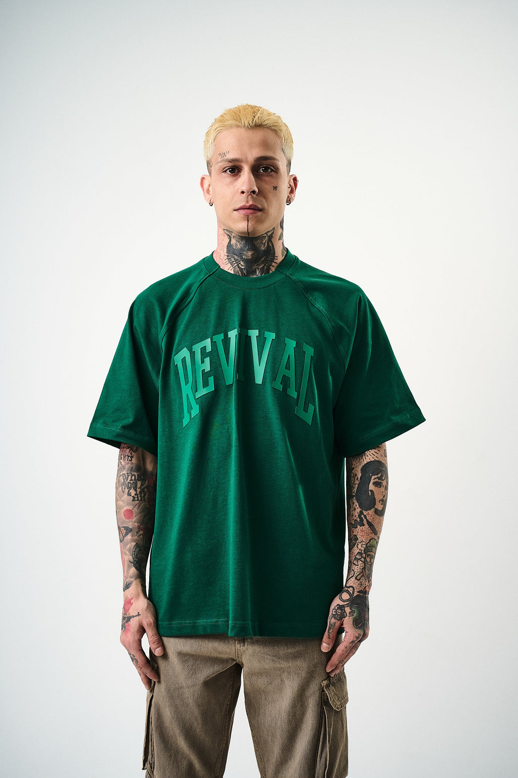 Revival Oversized T-Shirt Dark Teal