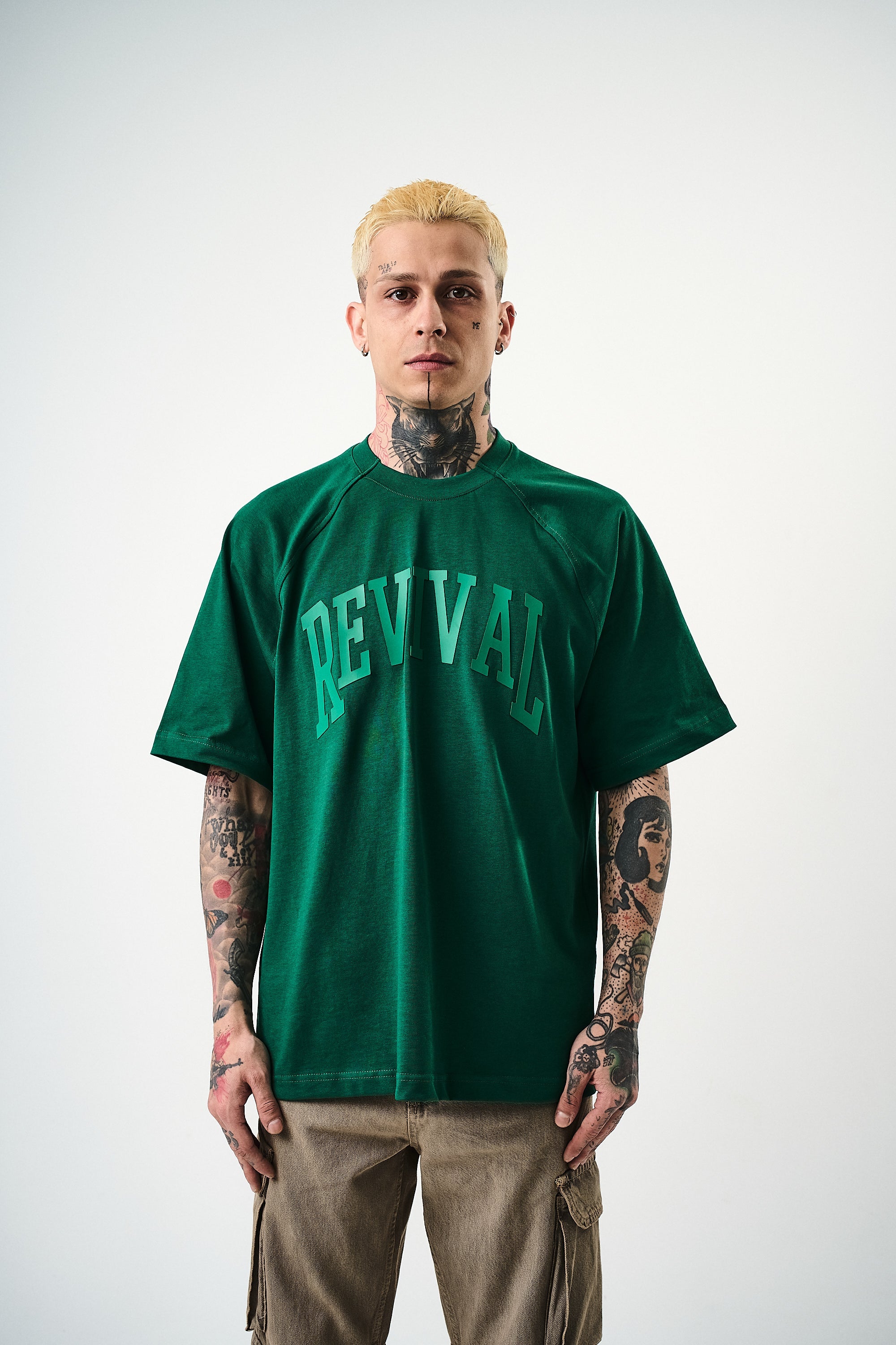 Revival Oversized T-Shirt Dark Teal
