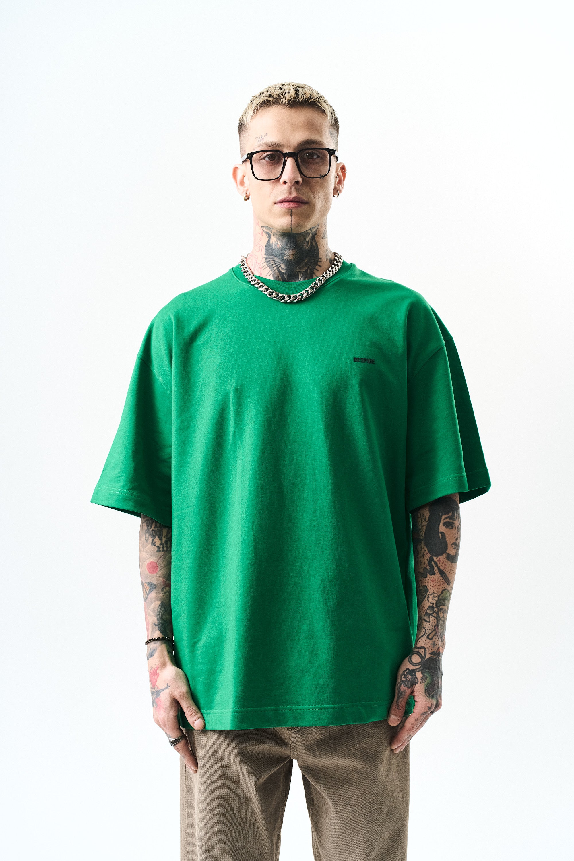 Respire Injection Printed Oversized T-Shirt Benetton