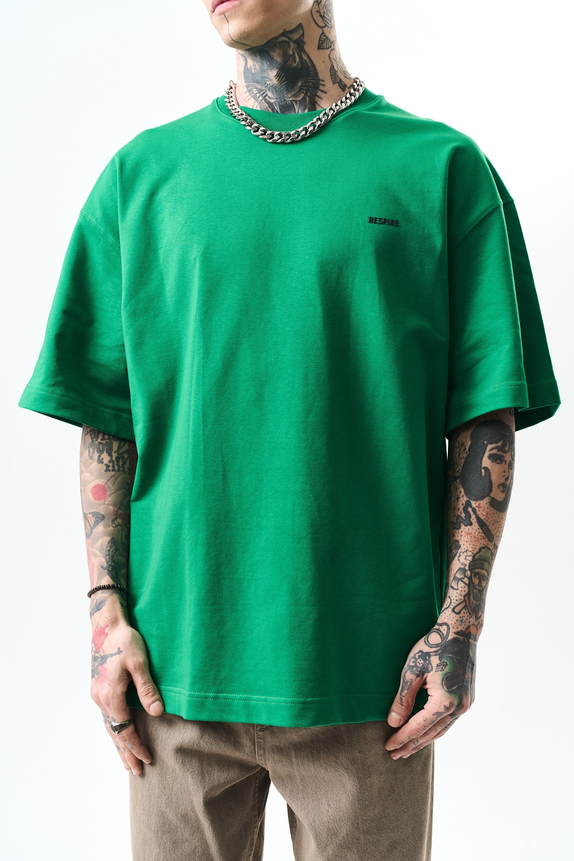 Respire Injection Printed Oversized T-Shirt Benetton