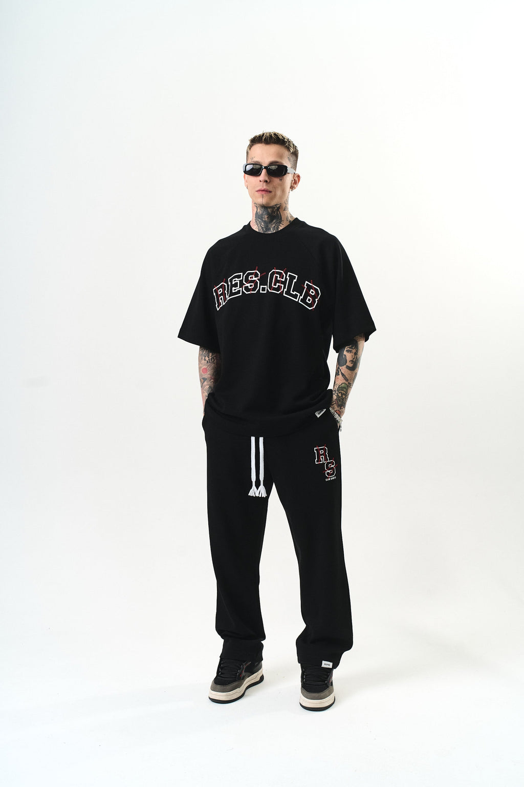 ResClb Oversized Tracksuit Black