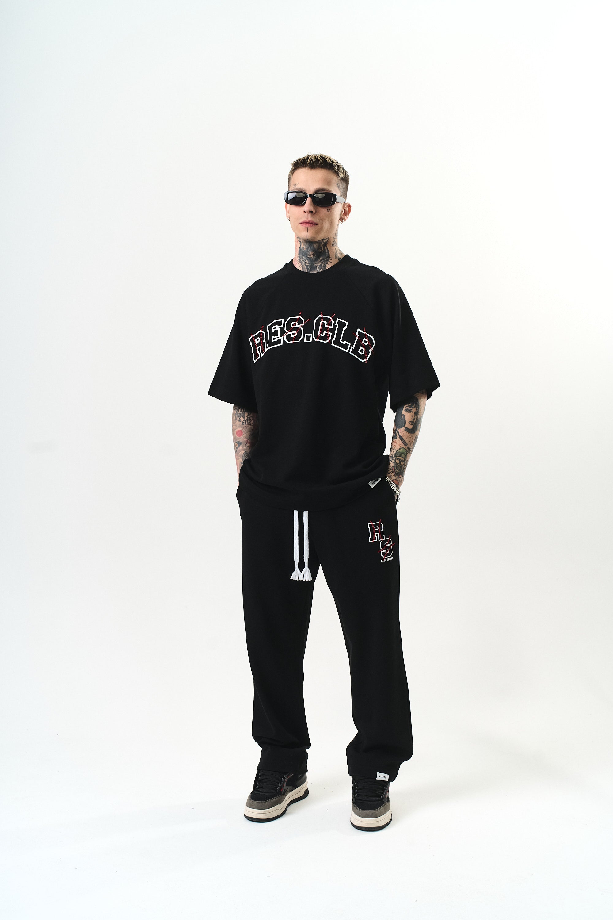 ResClb Oversized Tracksuit Black