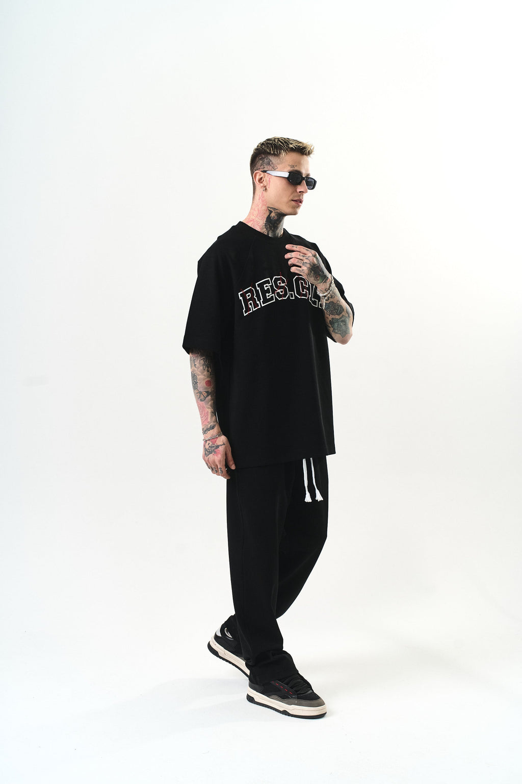 ResClb Oversized Tracksuit Black