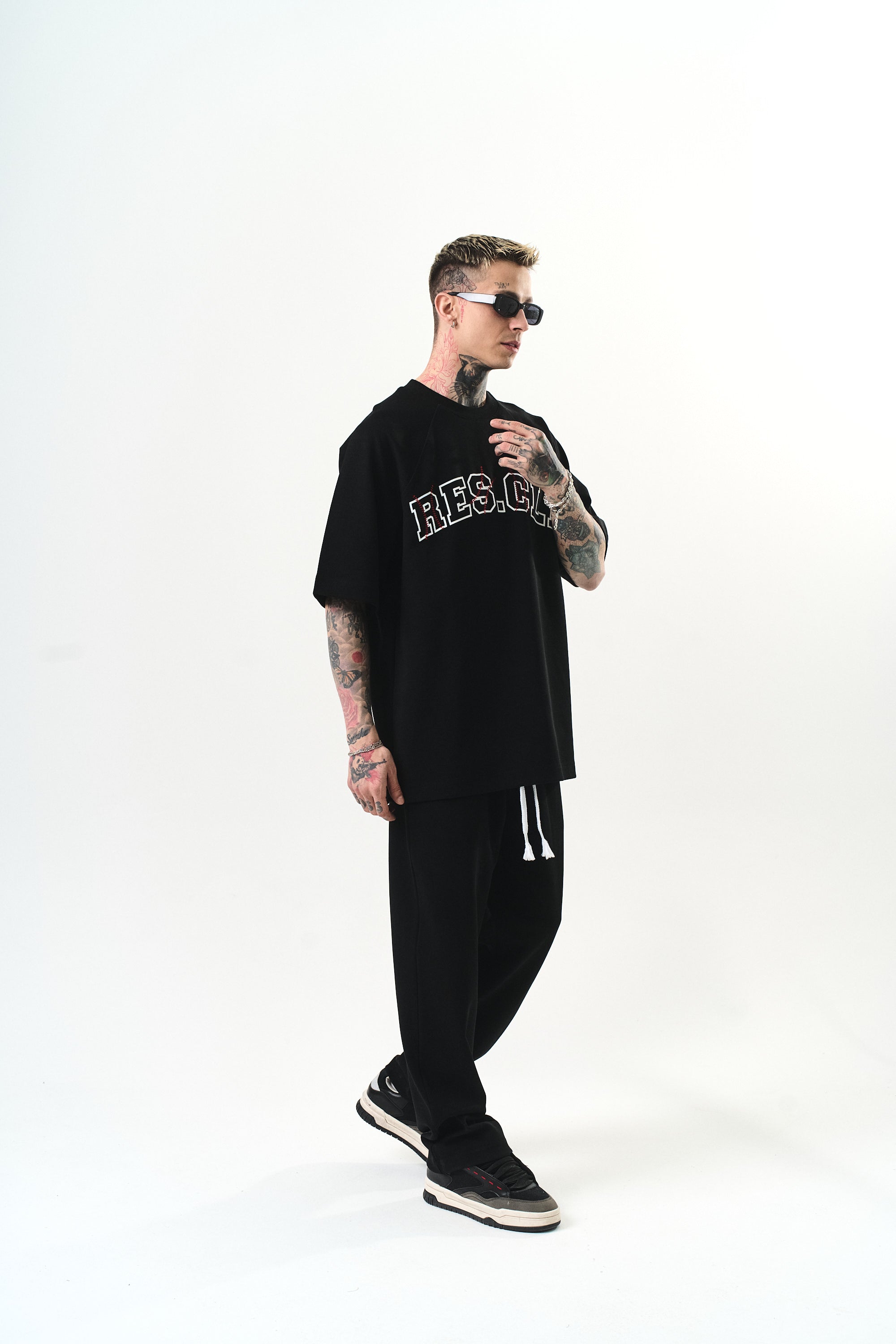 ResClb Oversized Tracksuit Black