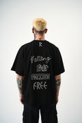 Fast Oversized T-Shirt Black
