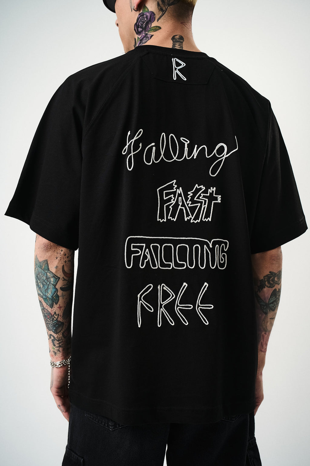 Fast Oversized T-Shirt Black