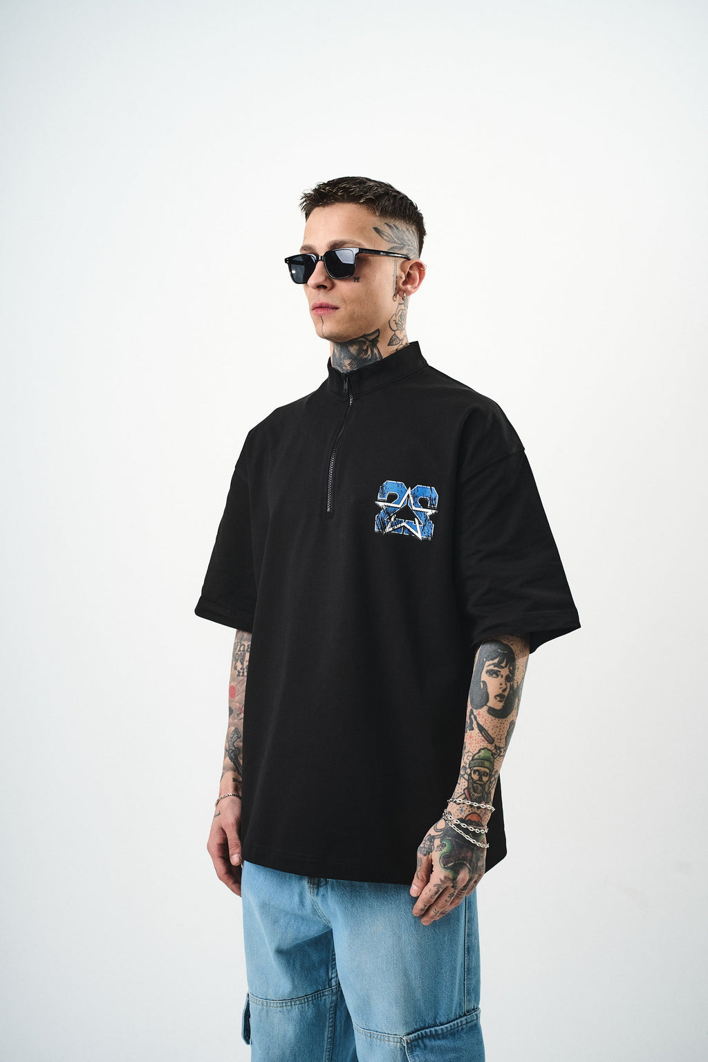 22 Oversized T-Shirt Black