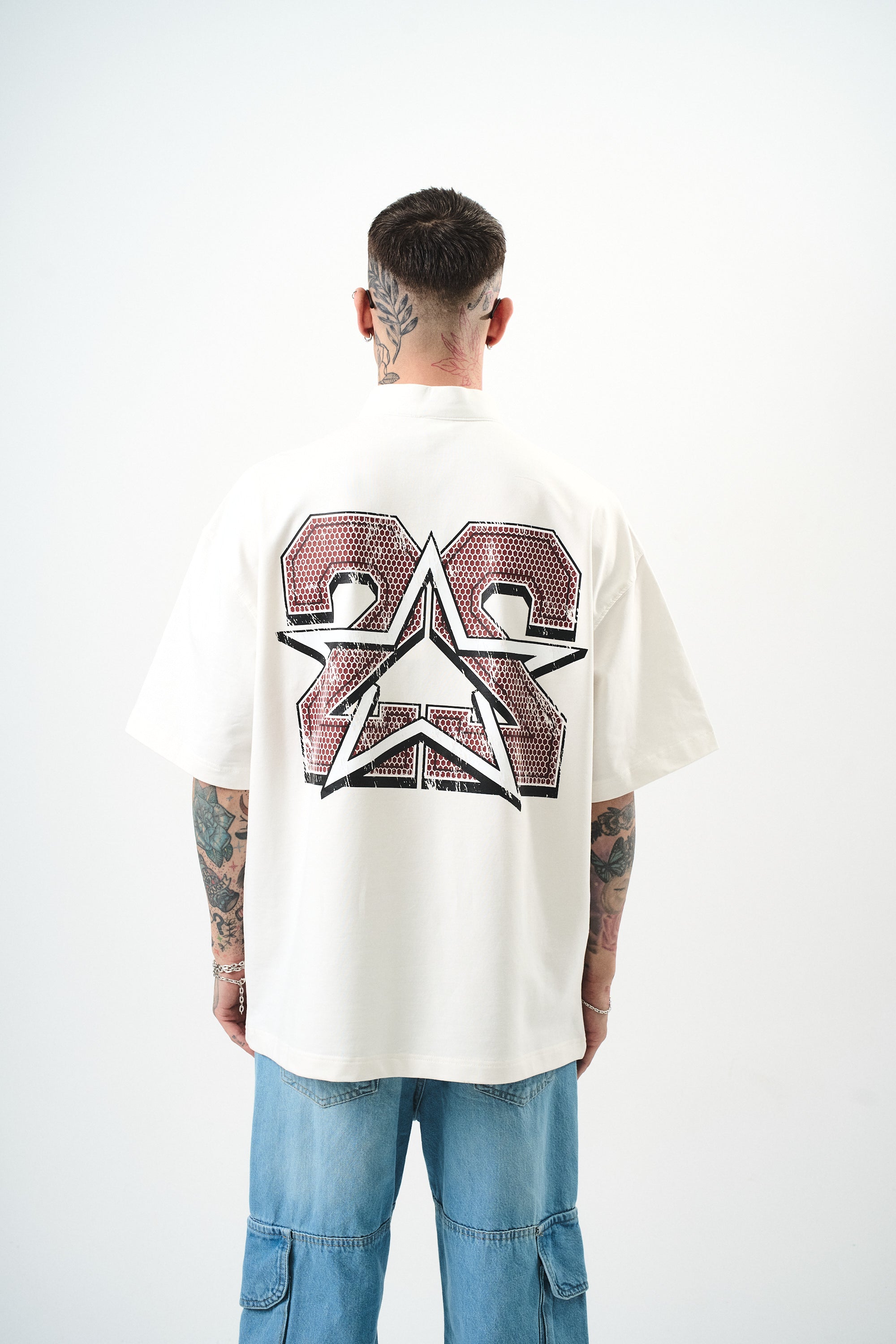 22 Oversized T-Shirt Ecru