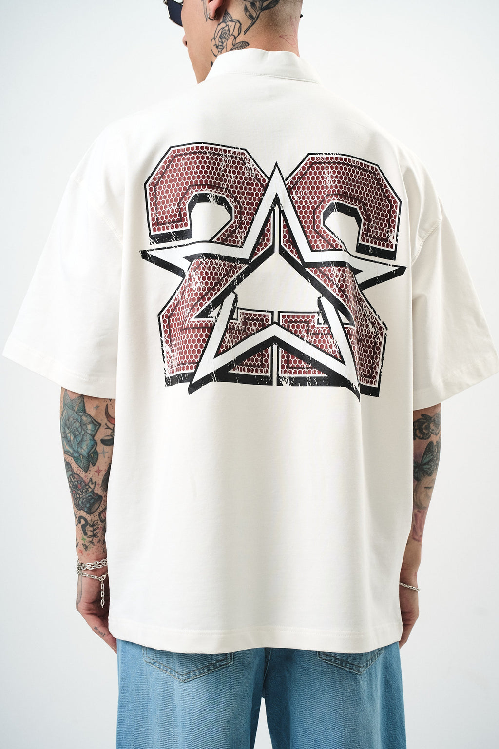 22 Oversized T-Shirt Ecru