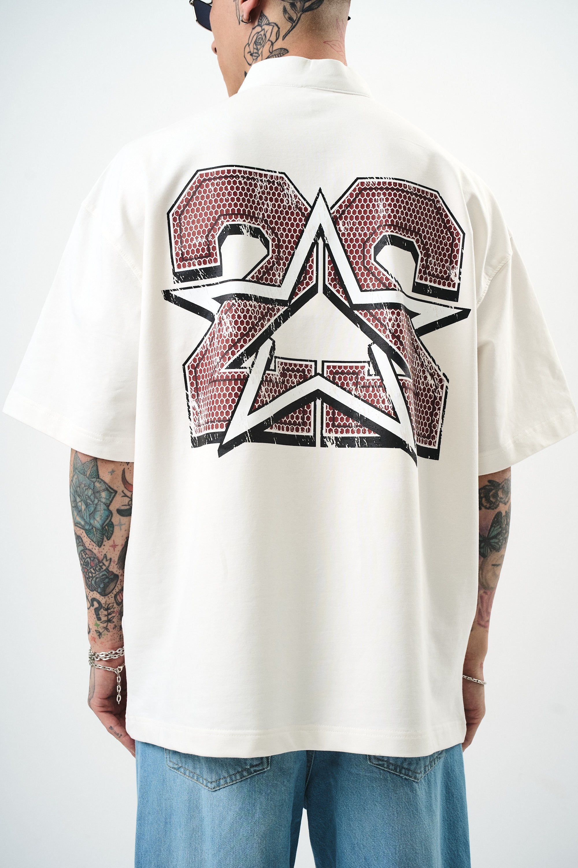 22 Oversized T-Shirt Ecru