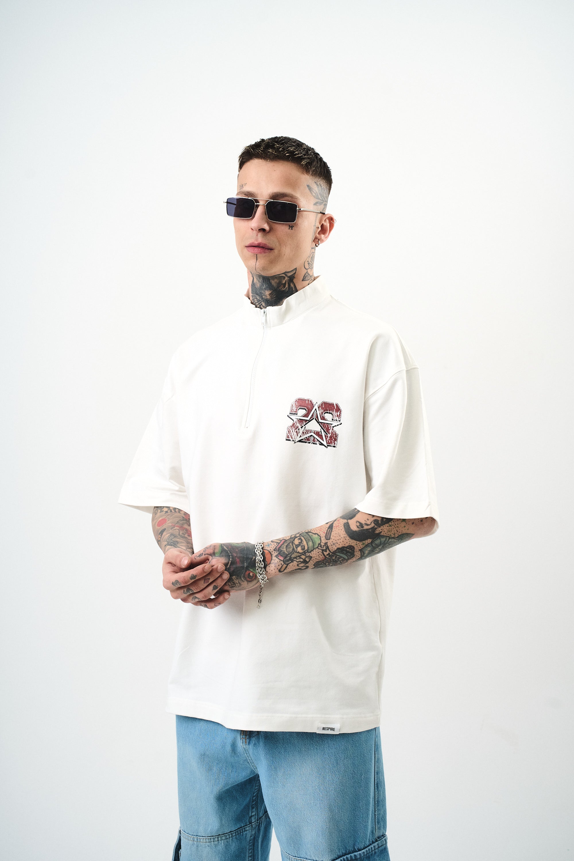 22 Oversized T-Shirt Ecru
