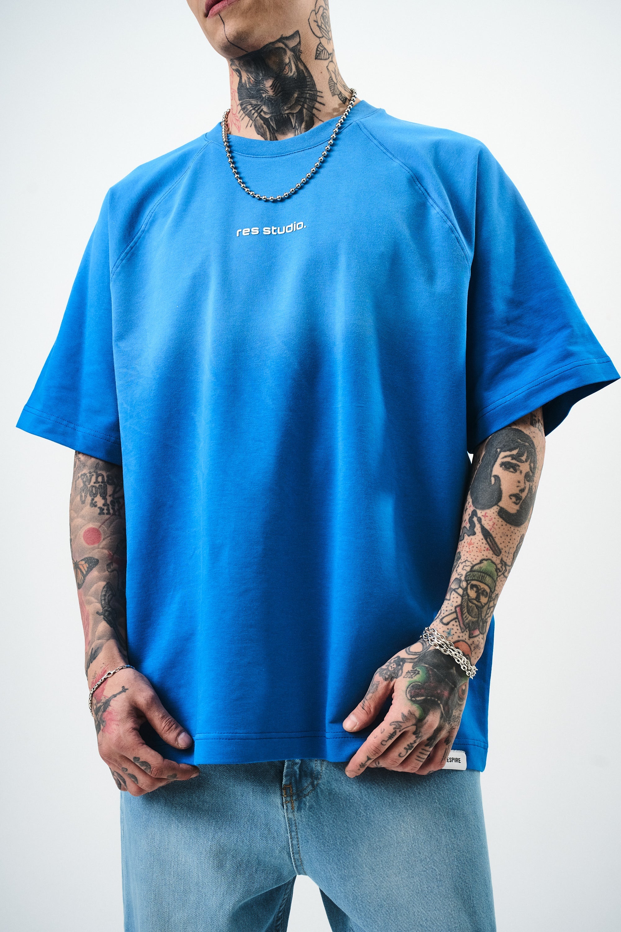 Res Studio Oversized T-Shirt Blue
