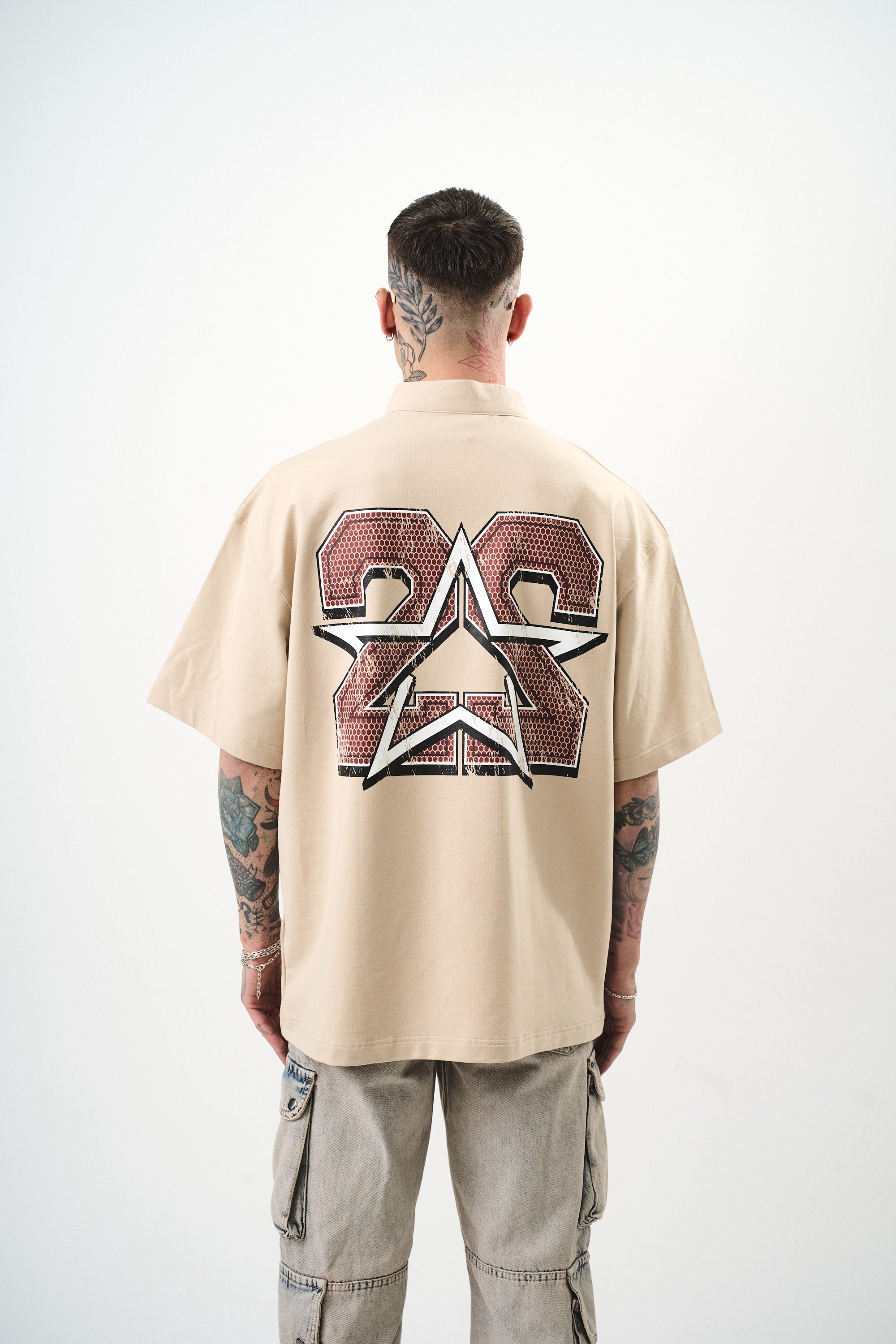 22 Oversized T-Shirt Beige