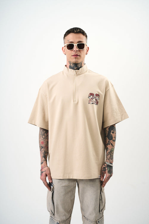 22 Oversized T-Shirt Beige