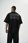 Da Vinci Oversized T-Shirt Black