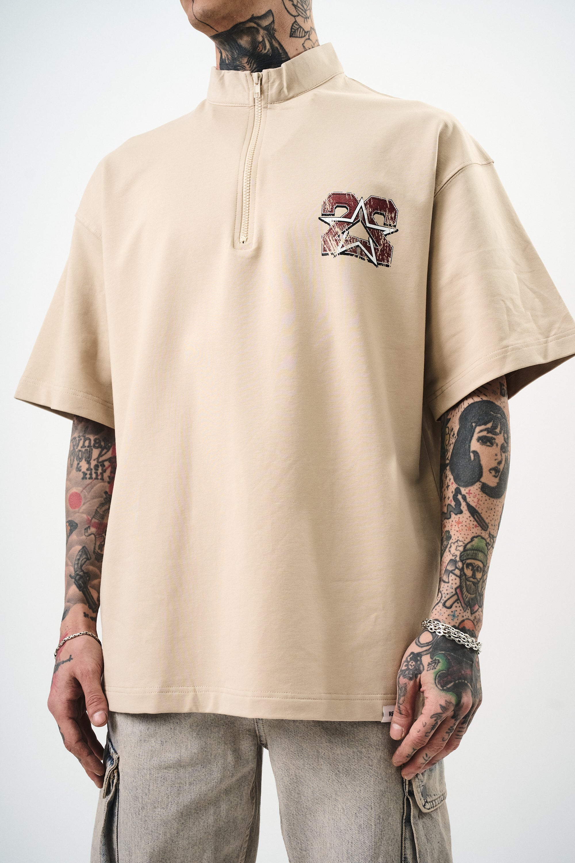 22 Oversized T-Shirt Beige