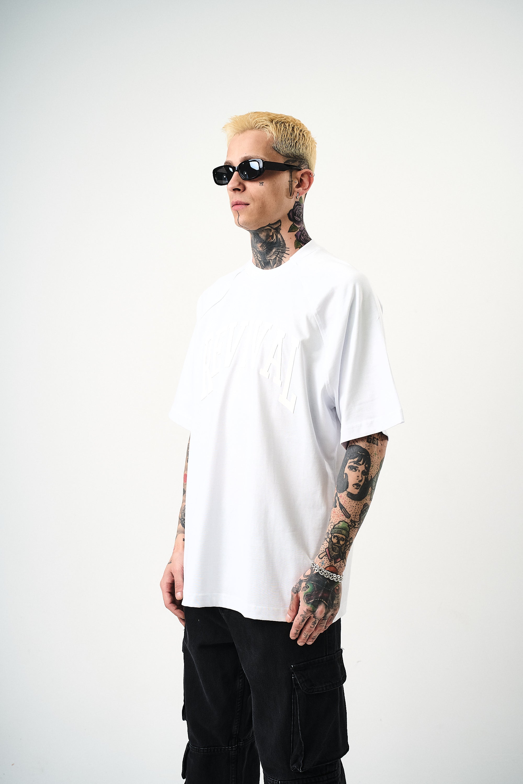 Revival Oversized T-Shirt Ecru