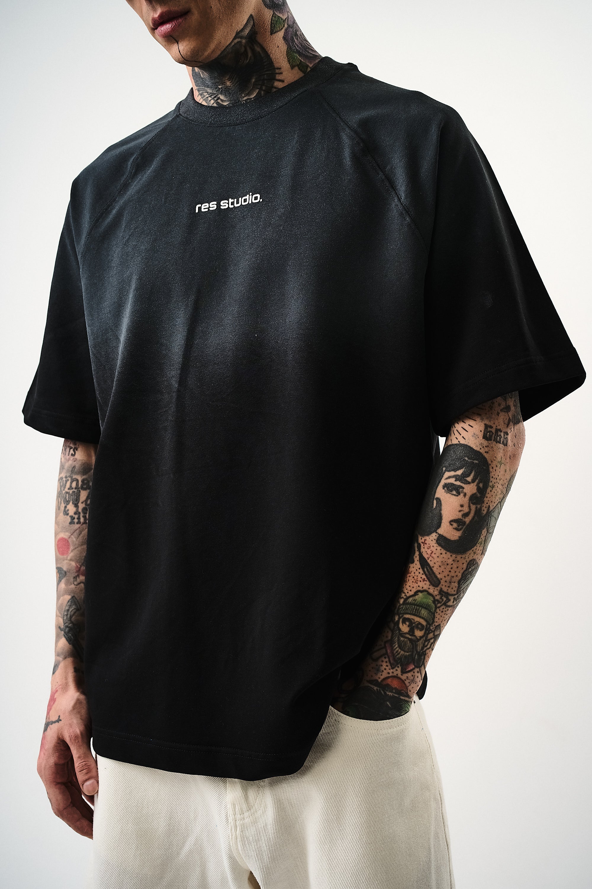 Res Studio Oversized T-Shirt Black