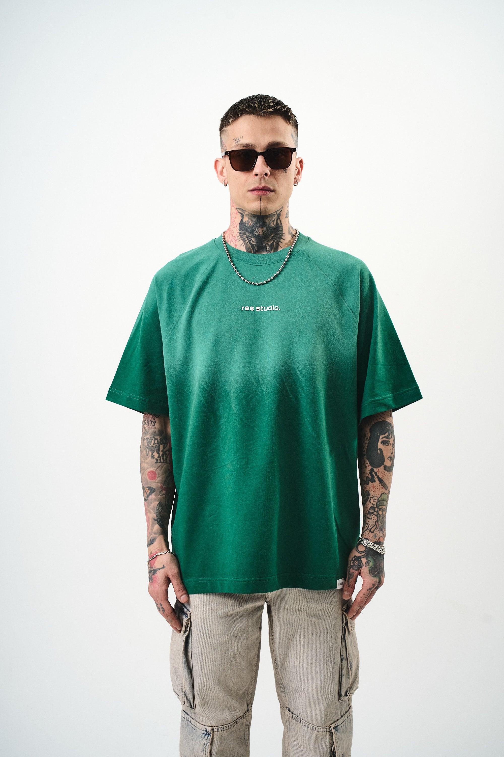 Res Studio Oversized T-Shirt Dark Teal