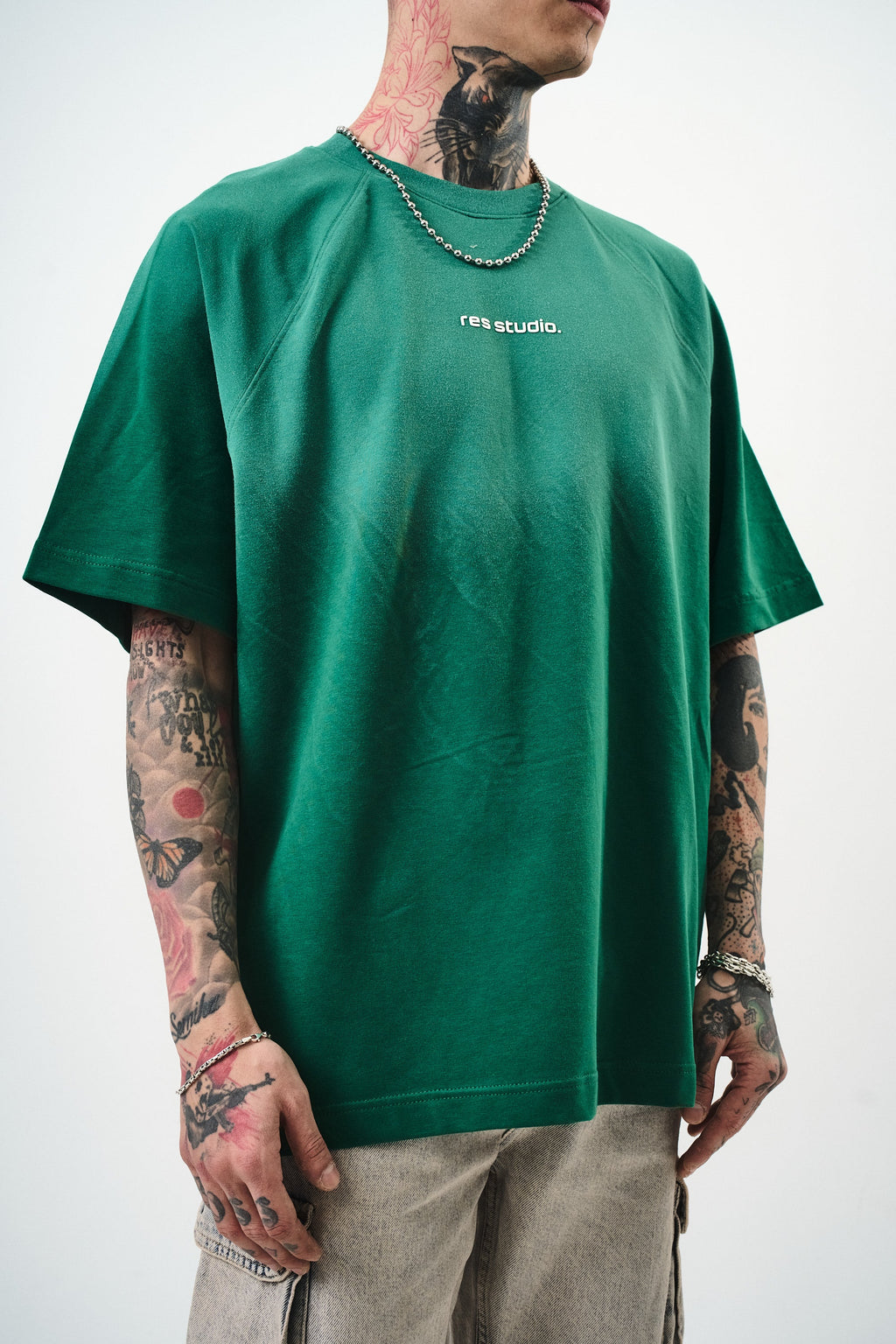 Res Studio Oversized T-Shirt Dark Teal