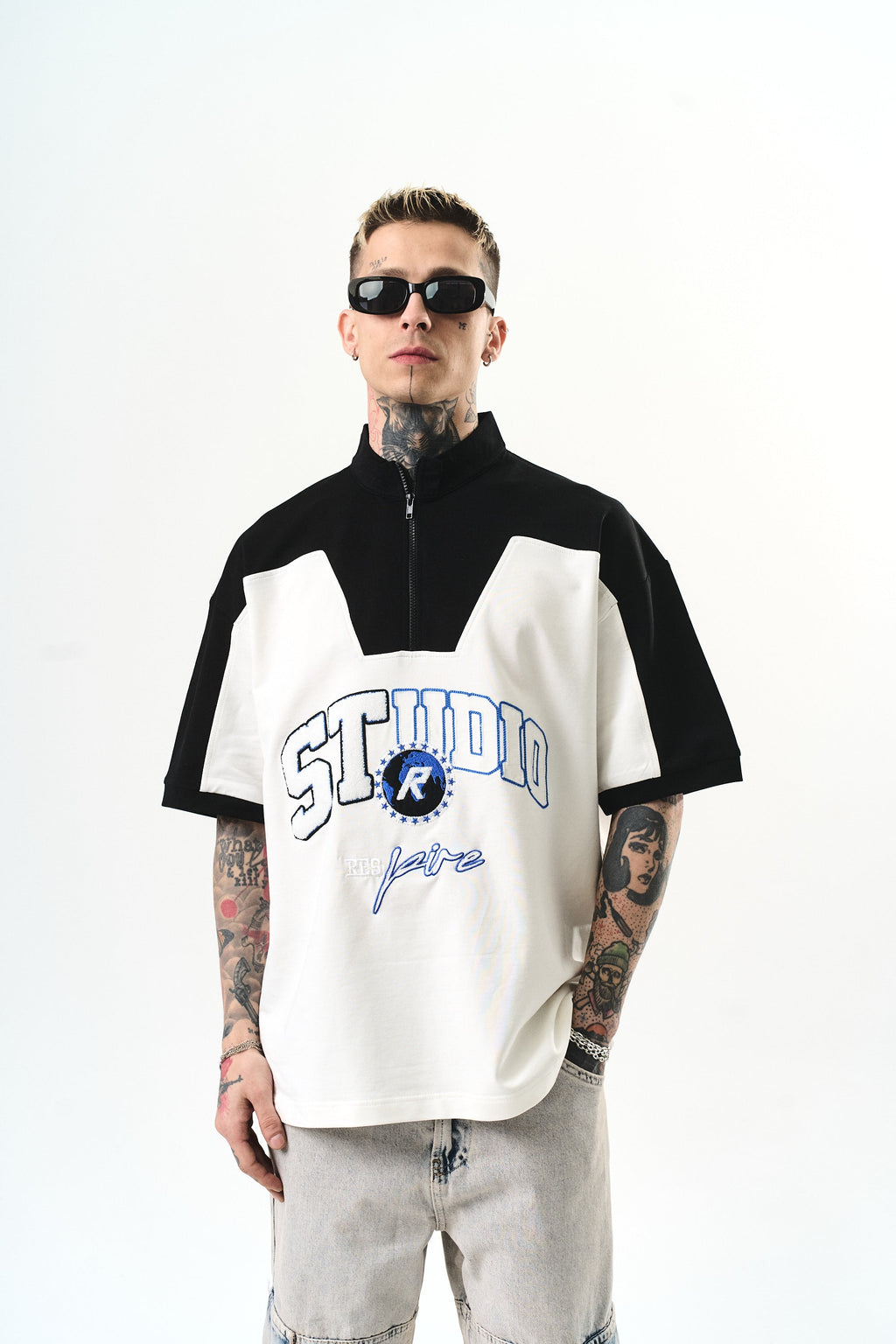 Studio Oversized T-Shirt Ecru
