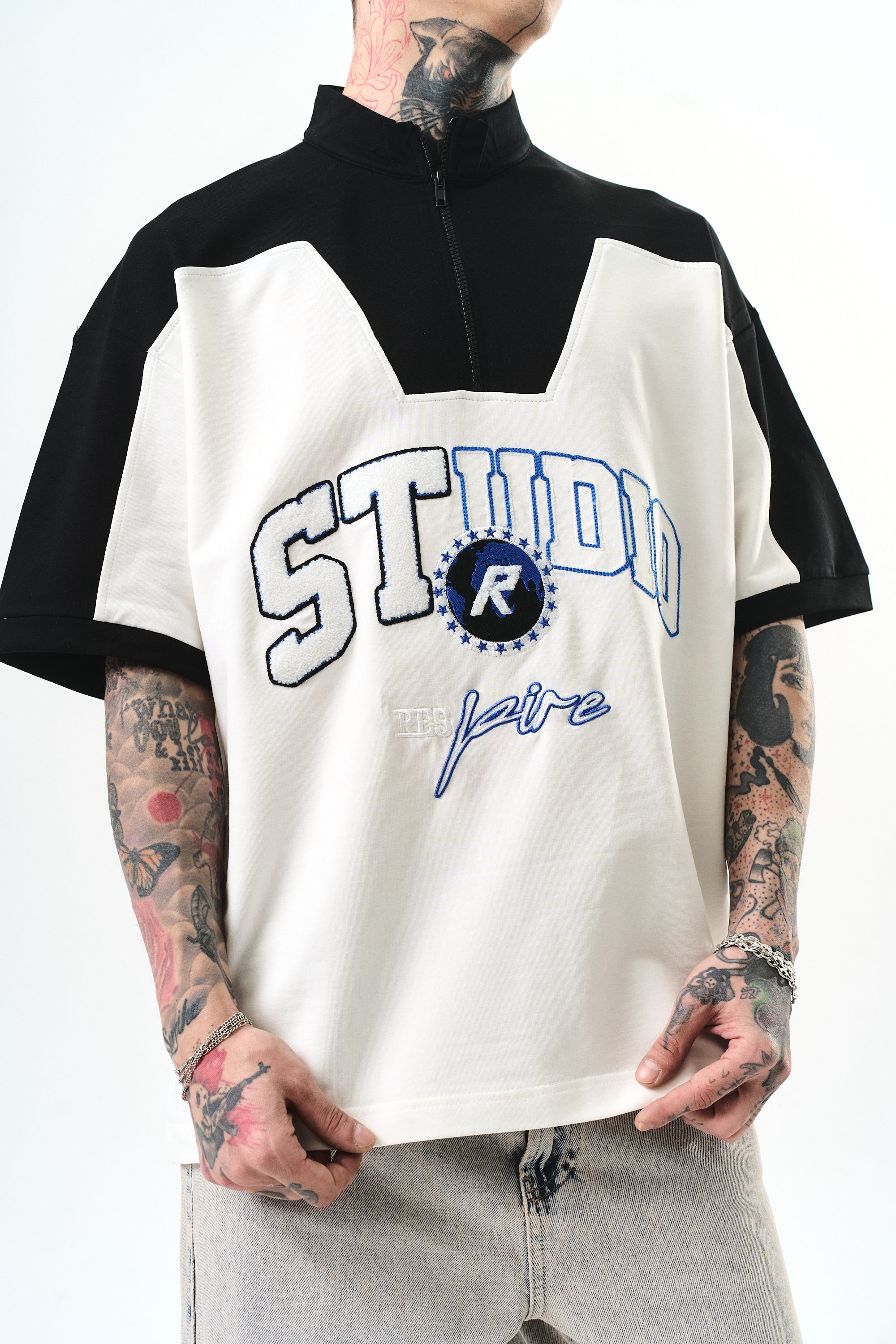 Studio Oversized T-Shirt Ecru